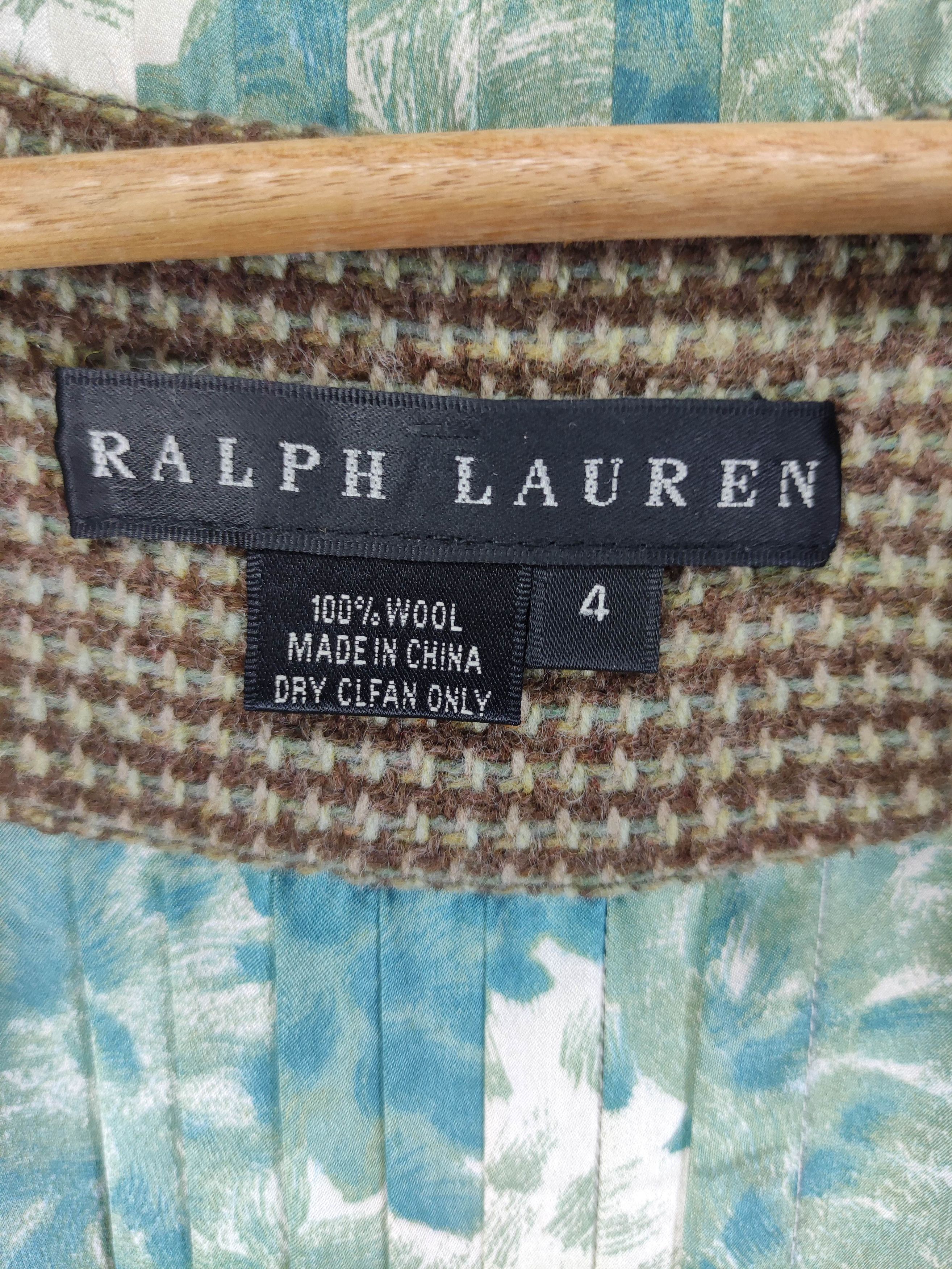 Ralph Lauren Vintage Ralph Lauren Wool Jacket Button Size XL / US 12-14 / IT 48-50 - 4 Thumbnail