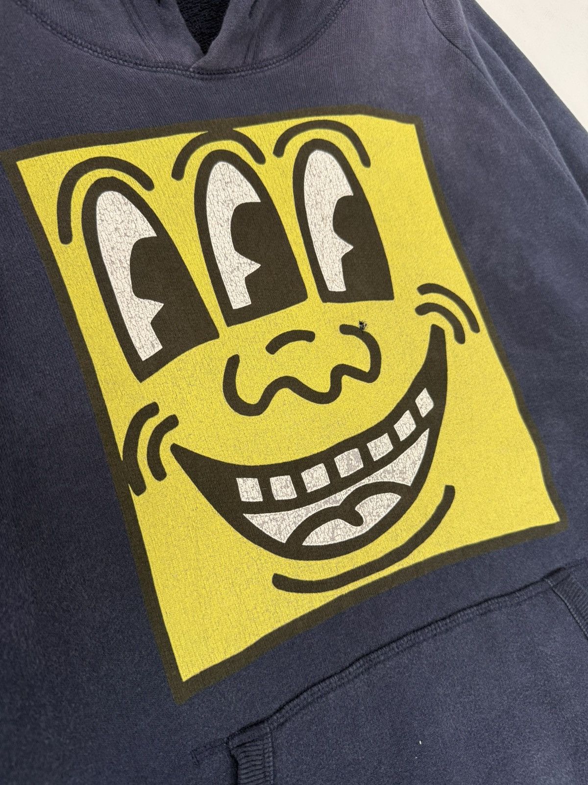 Keith Haring 🔥 Uniqlo Japan Keith Haring Super Faded Sweat Hoodie - XL Size US L / EU 52-54 / 3 - 6 Thumbnail