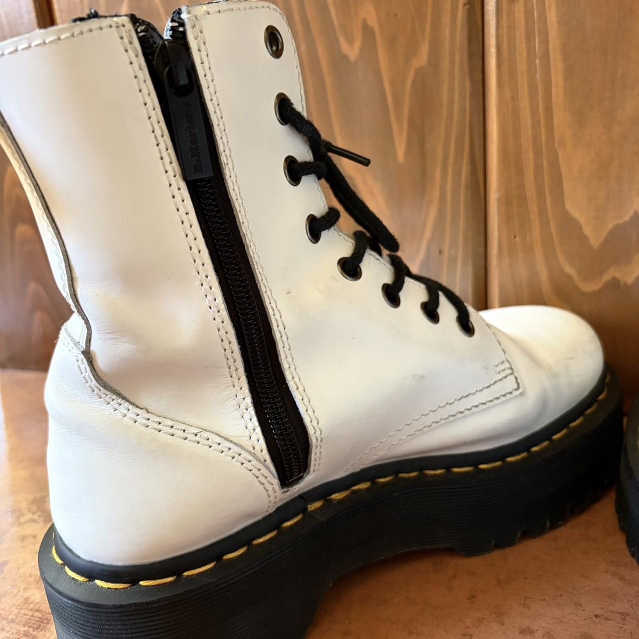 Dr. Martens Dr. Martens Jadon white platform boots Size US 7 Size US 7 / IT 37 - 5 Thumbnail