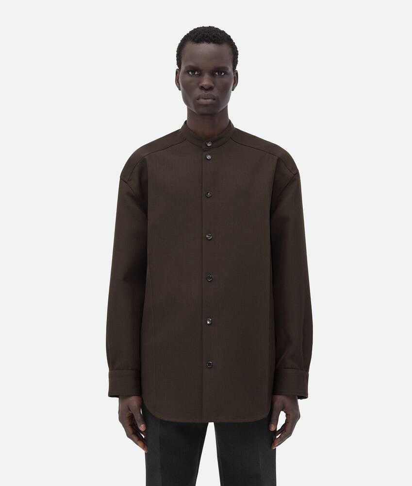 Bottega Veneta Wool twill overshirt Size US M / EU 48-50 / 2 - 9 Thumbnail