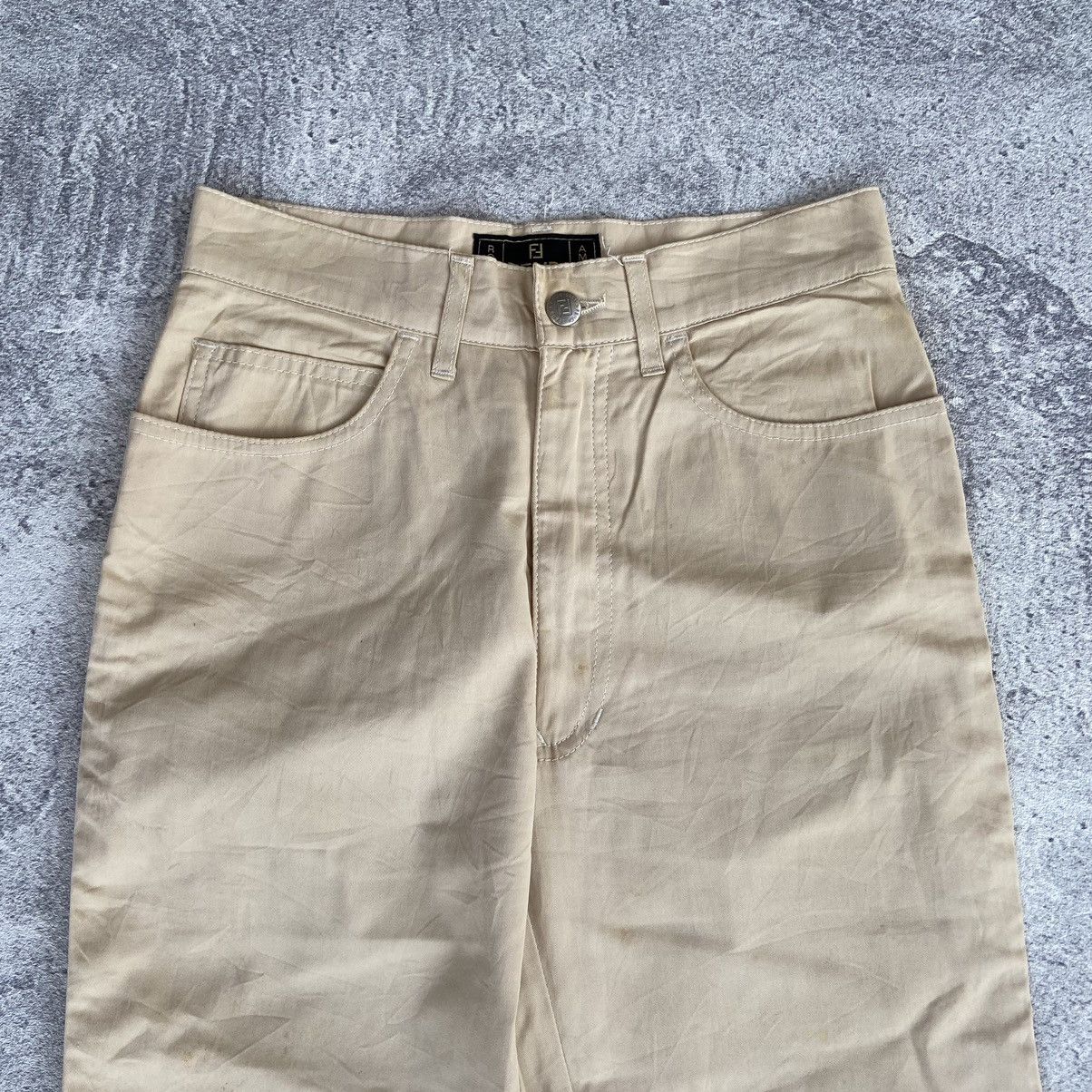 Fendi Fendi Roma Trousers Pants Size 27" / US 4 / IT 40 - 2 Thumbnail