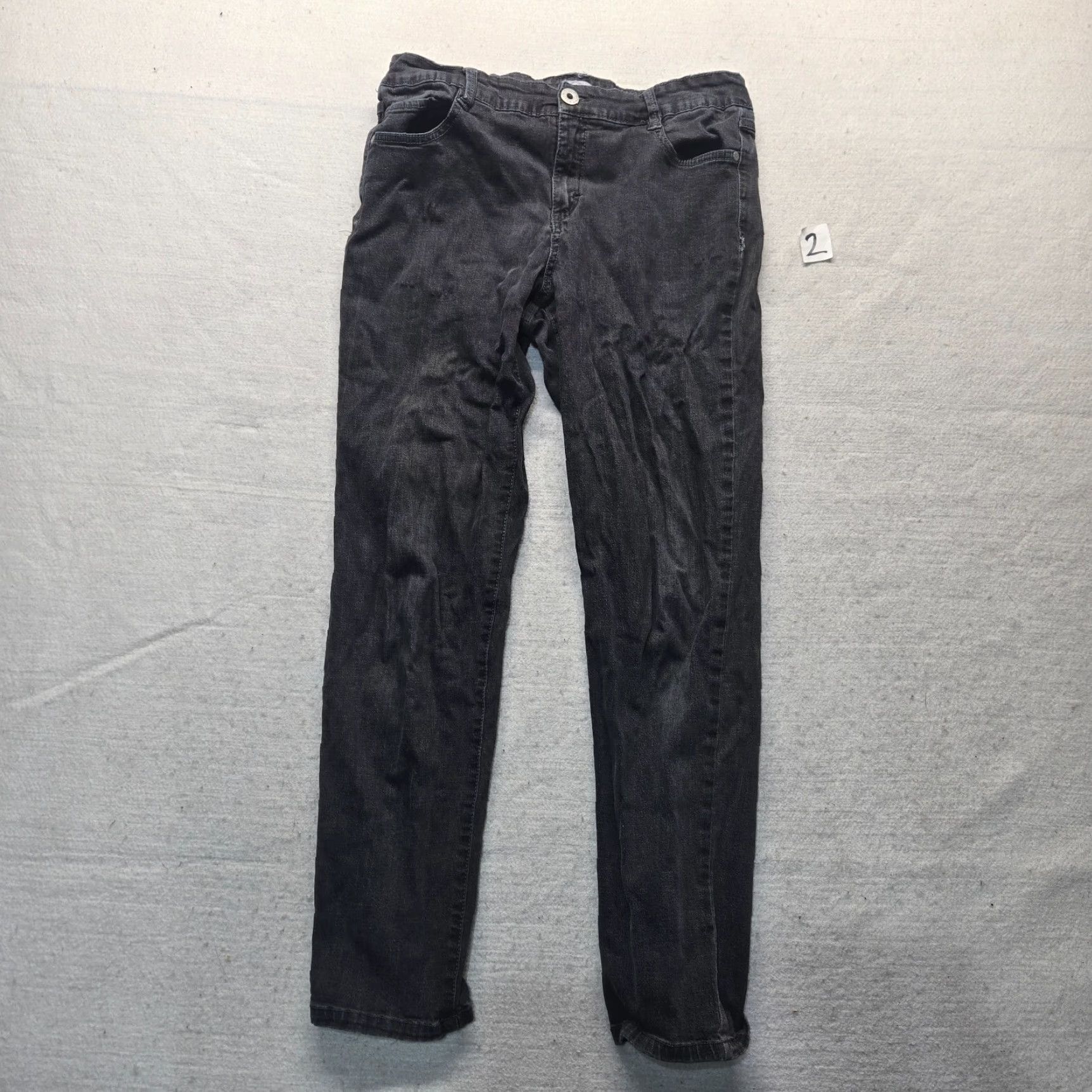 Denime Mandolinoblu Black Jean Denim Pants Adult Women's Size 10 Size 32" / US 10 / IT 46 - 2 Thumbnail