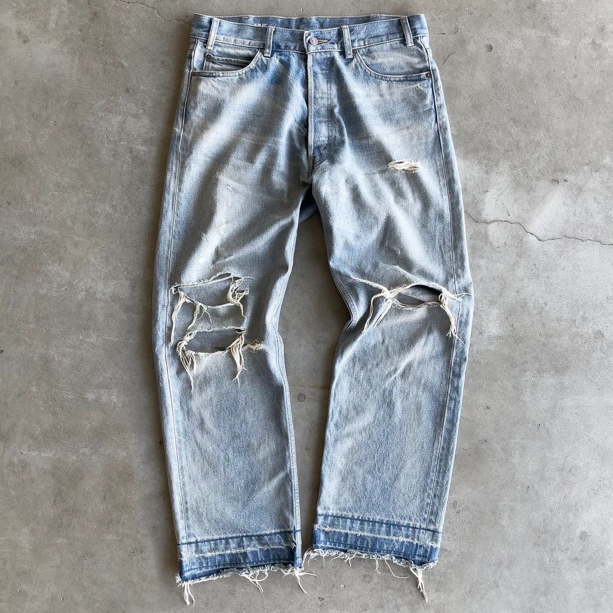 Bravest Studios Bravest studios distressed baggy denim Size US 30 / EU 46 - 1 Thumbnail