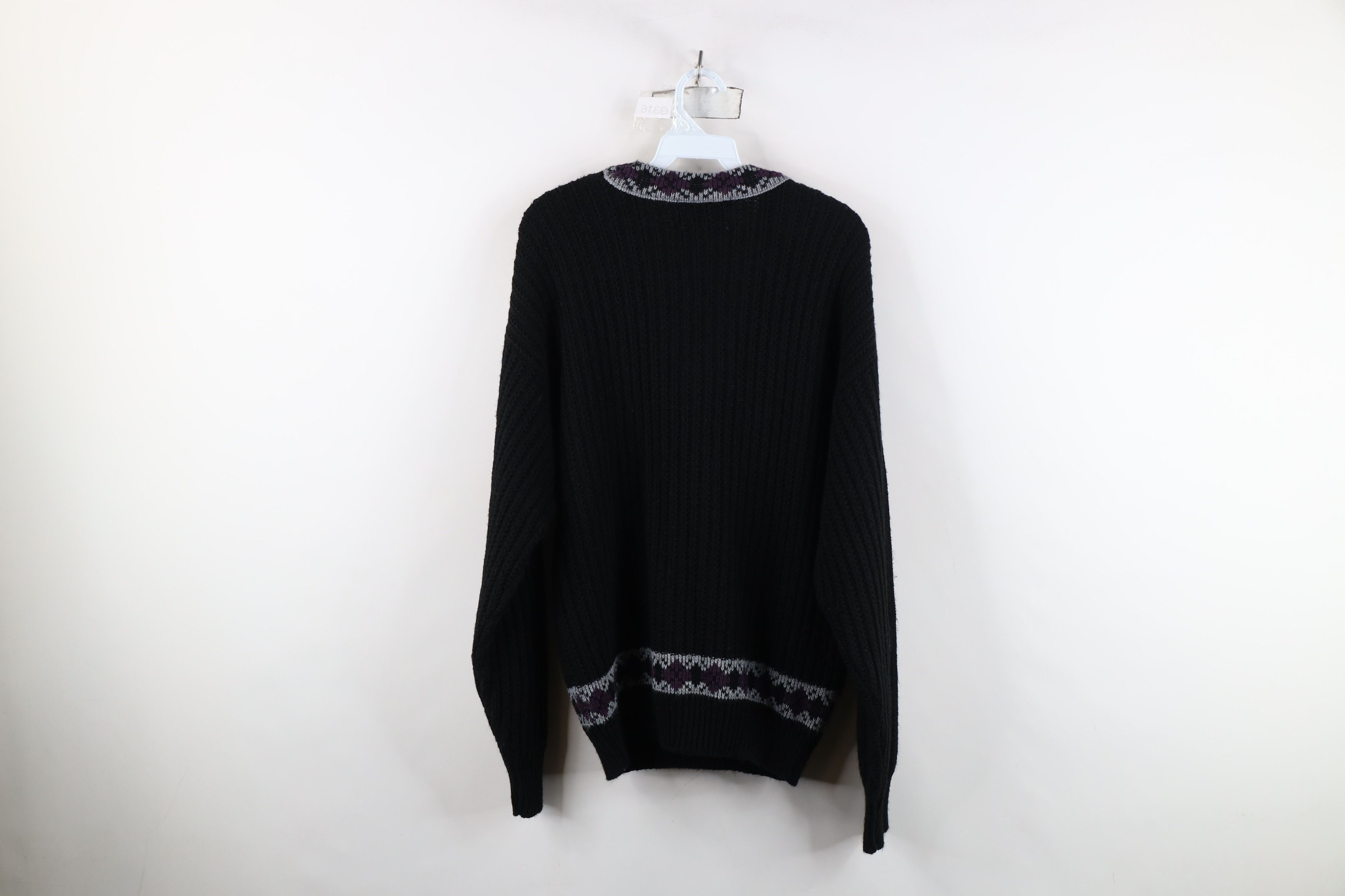 Vintage Vintage 80s 90s Dapper Diamond Chunky Ribbed Sweater USA Size US M / EU 48-50 / 2 - 10 Thumbnail