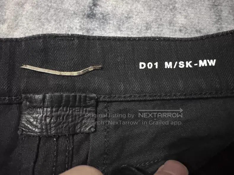 Saint Laurent Paris Saint Laurent Paris Distressed Fringe Hem Raw Edge Denim J Size US 29 - 6 Thumbnail
