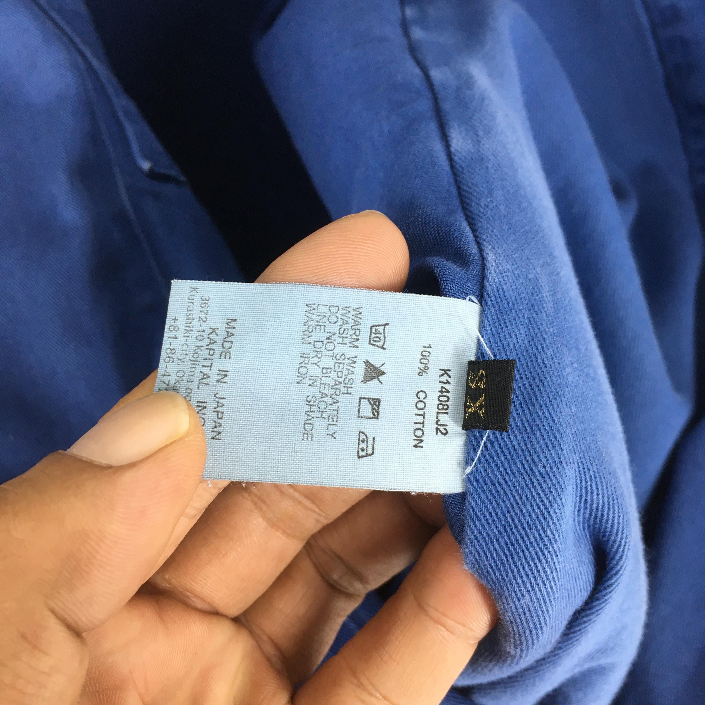 Kapital Kountry Vintage Kapital Kountry Indigo Blue Denim Jacket XSmall Size US XS / EU 42 / 0 - 6 Thumbnail