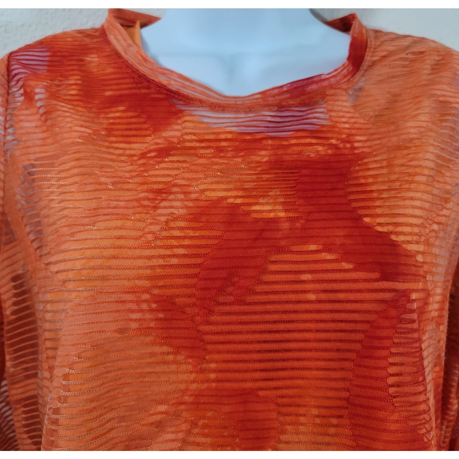 Other Erin London Orange Overshirt & Tank 2 Piece Top Small Size S / US 4 / IT 40 - 6 Thumbnail