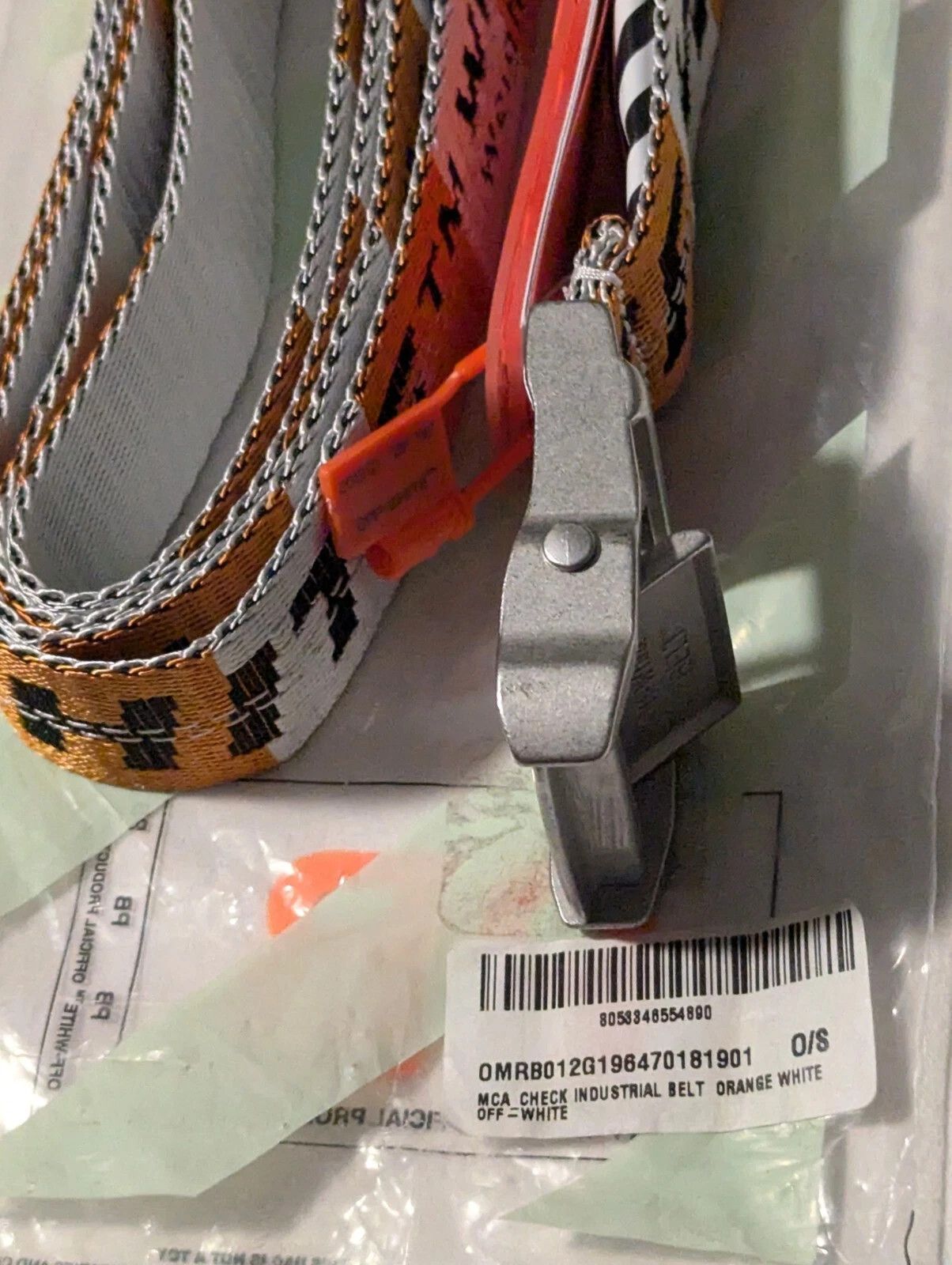 Off-White Off-White MCA Exclusive Belt - Virgil Abloh Size ONE SIZE - 9 Thumbnail