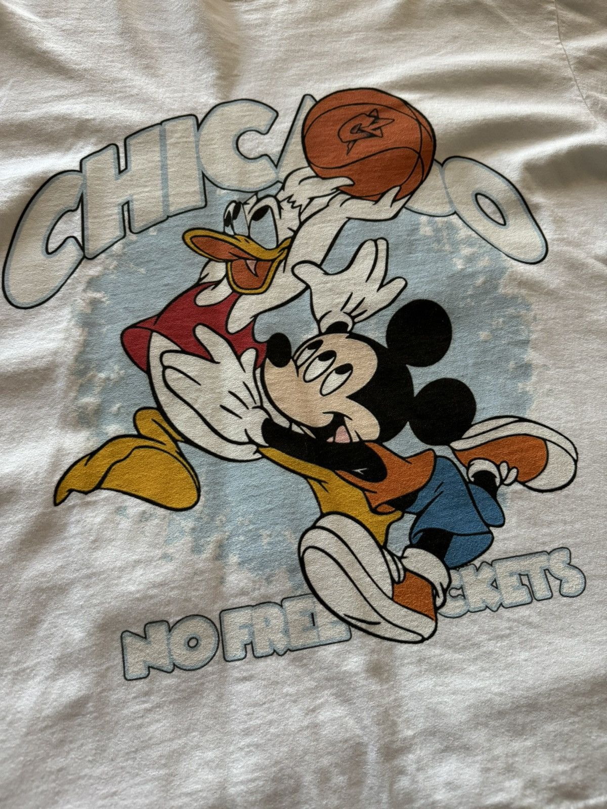DeeCosey No Free Buckets Mickey Mouse Tee Short Sleeve T Shirts