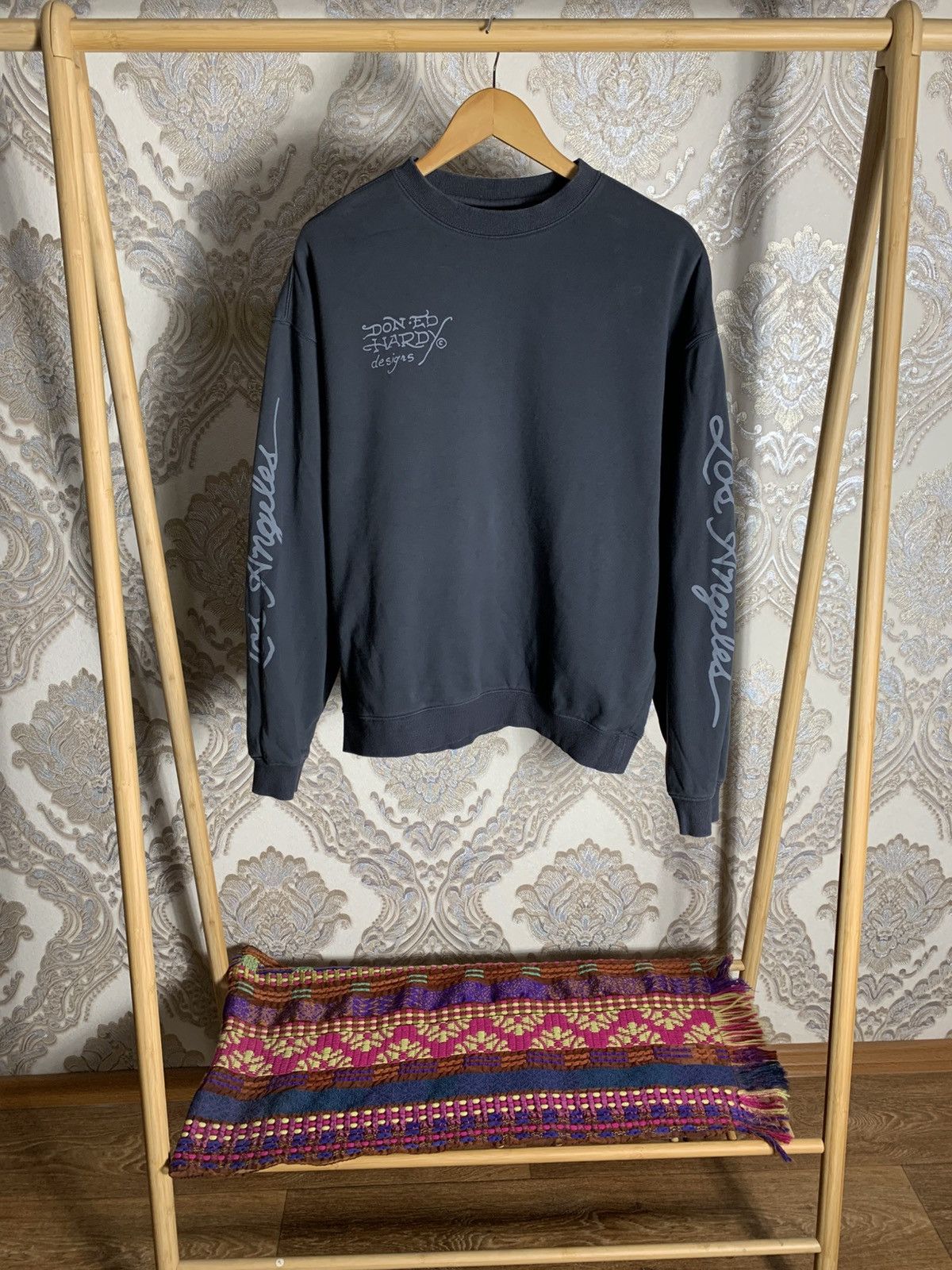 Ed Hardy VINTAGE ED HARDY BY CHRISTIAN AUDIGIER DESIGNER Y2K 90s SK8 Size US L / EU 52-54 / 3 - 2 Thumbnail