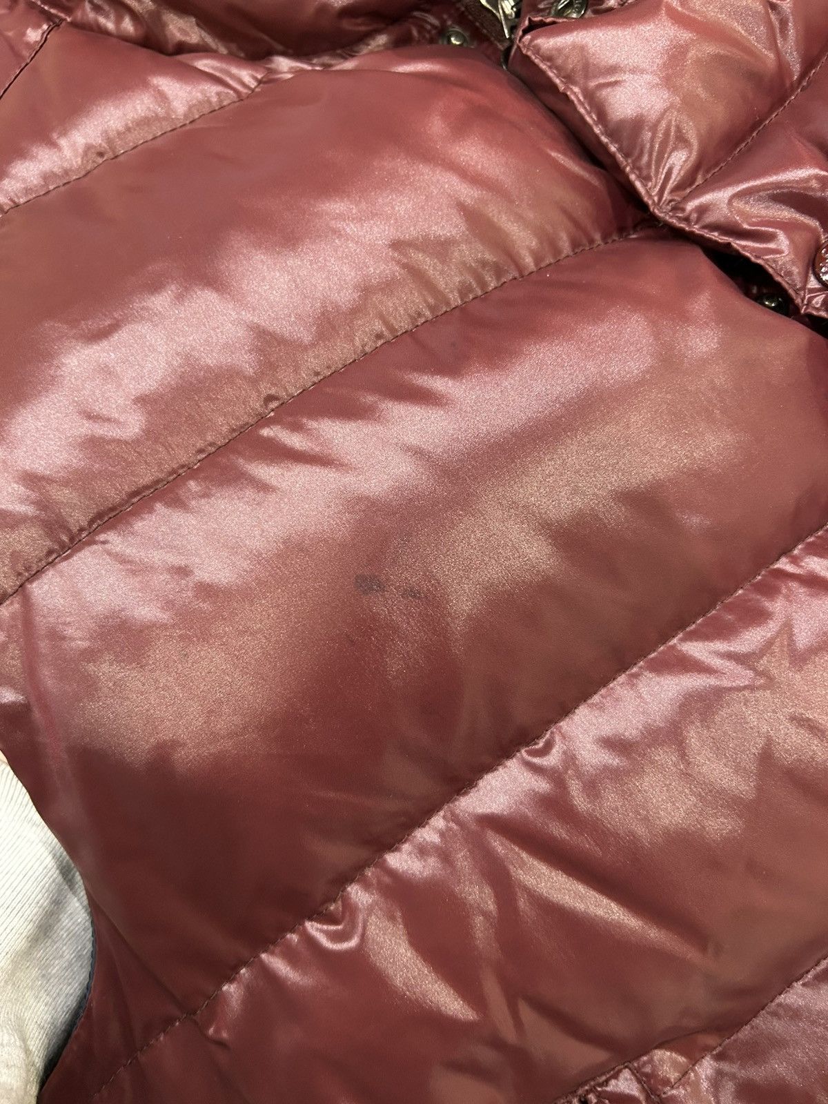 Moncler Moncler Tib Gilet Vest - Maroon Size US XXL / EU 58 / 5 - 3 Thumbnail