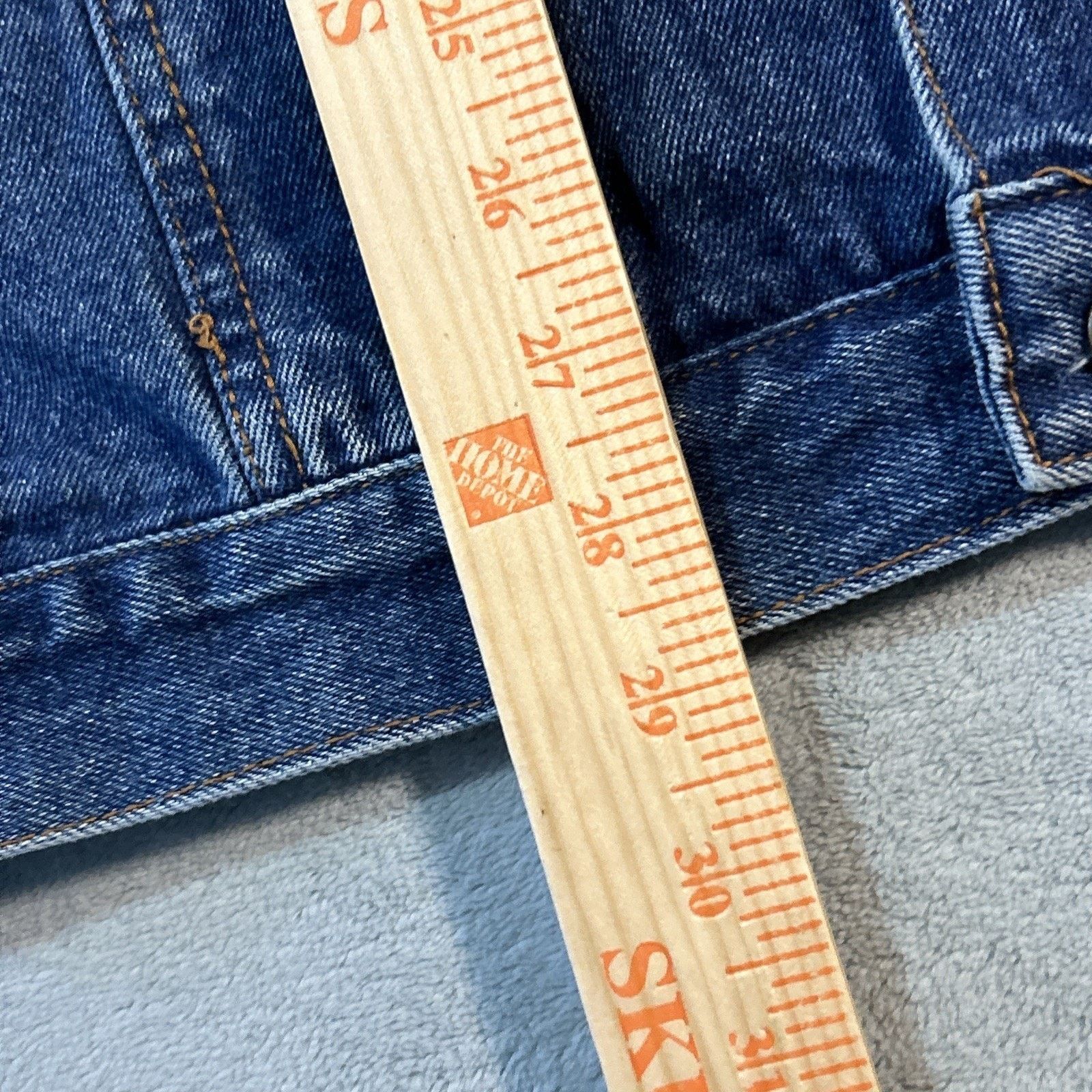 Levi's Denim Barn Jacket Native Paint Women 1X Sergio Valente Chore Size XL / US 12-14 / IT 48-50 - 12 Thumbnail