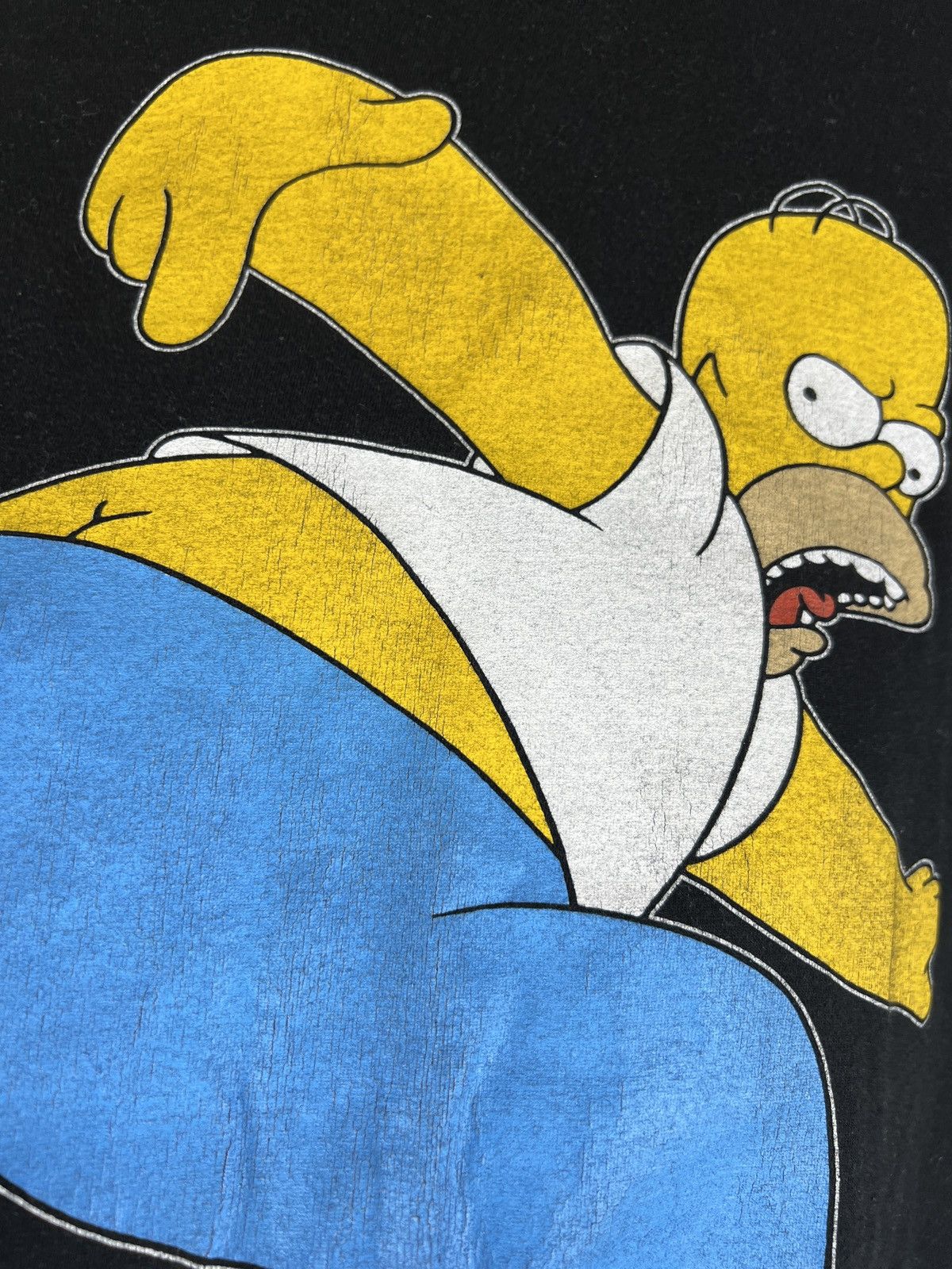 The Simpsons × Vintage Vintage The Simpsons 1999 Kiss my hairy yellow butt Size US L / EU 52-54 / 3 - 2 Thumbnail
