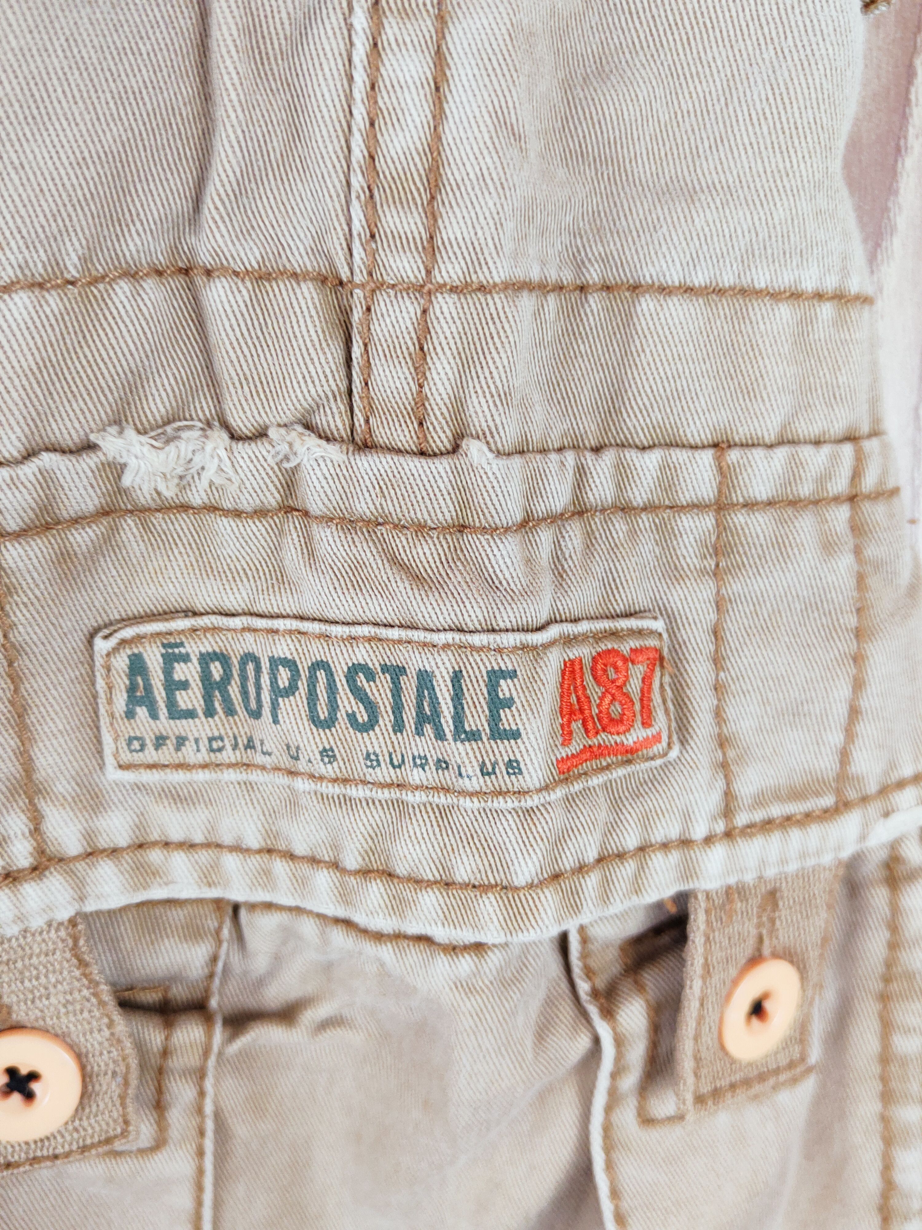 Aeropostale Aeropostale Beige Multipocket Tactical Cargo Pants #W899 Size US 31 - 5 Thumbnail
