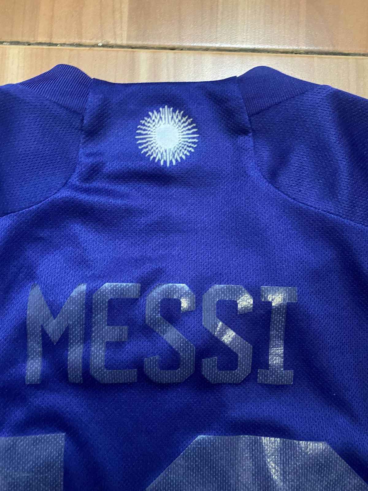 Adidas Adidas Argentina 2022 World Cup #10 Messi Away Shirt Jersey Size US S / EU 44-46 / 1 - 8 Thumbnail