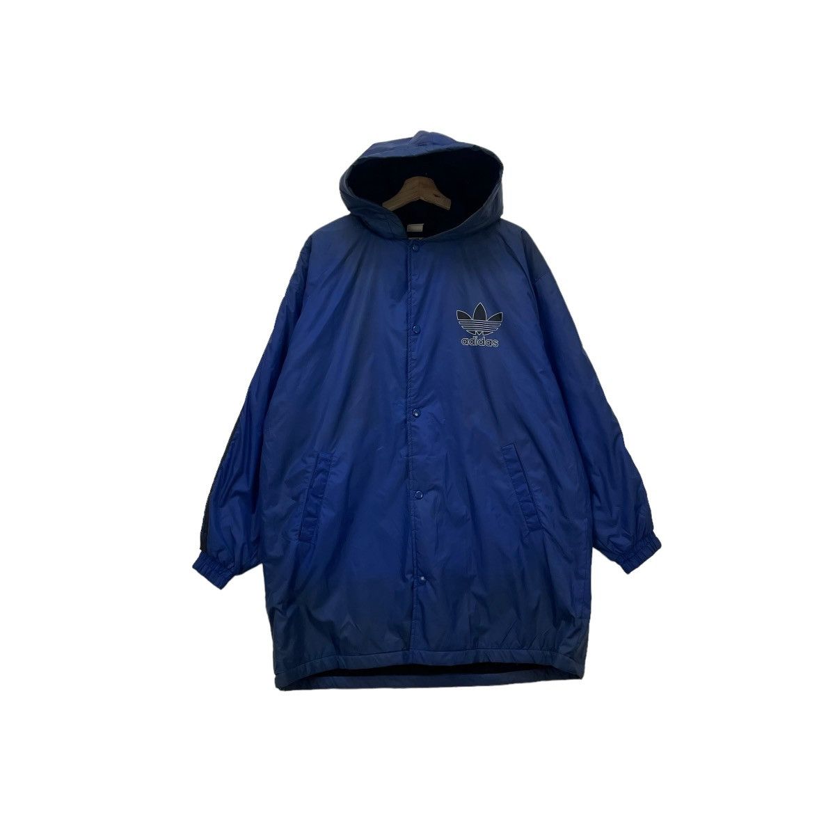 Adidas × Vintage Vintage Adidas Big Logo Jacket Size US L / EU 52-54 / 3 - 3 Thumbnail