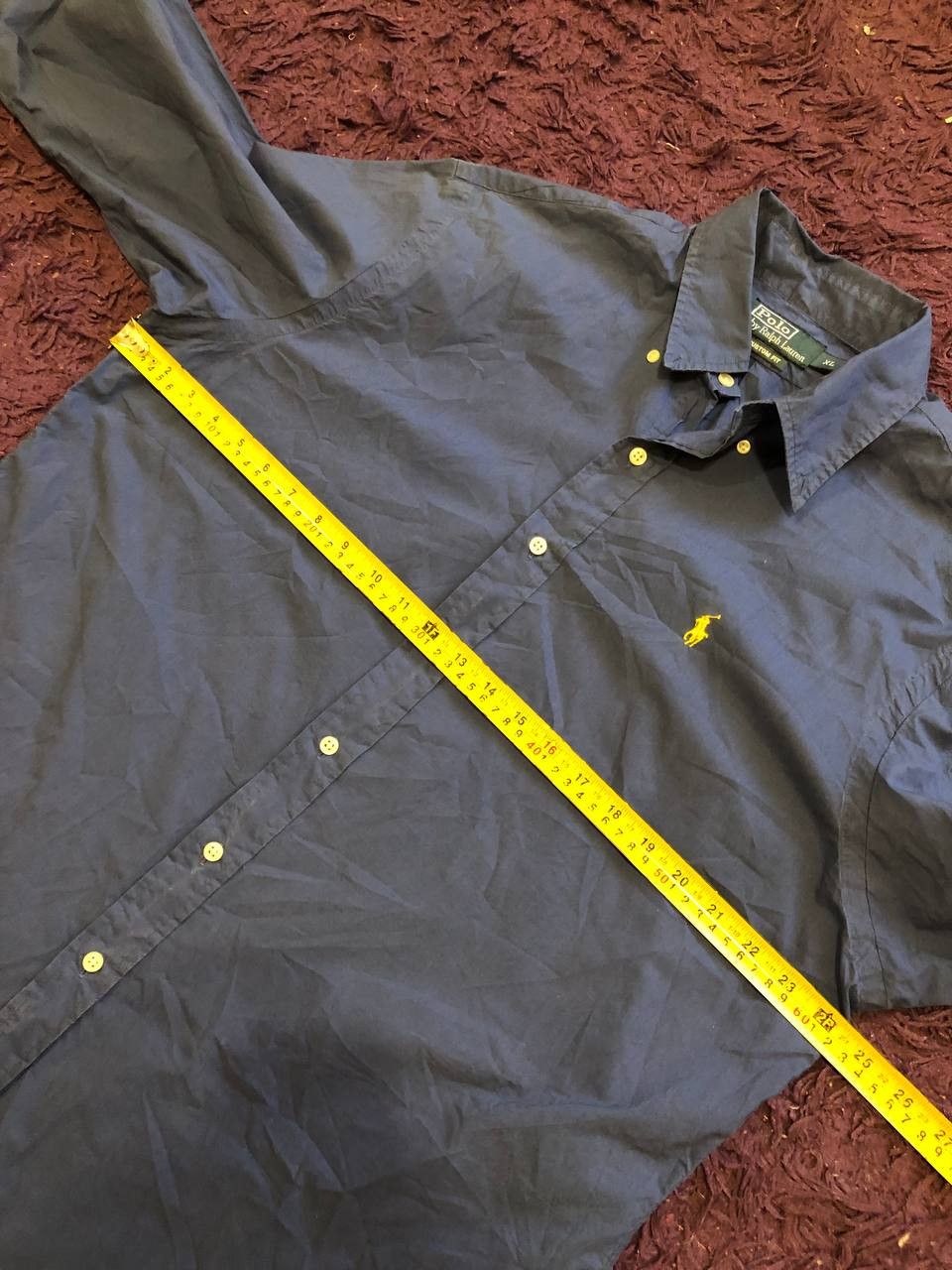 Polo Ralph Lauren Polo Ralph Lauren Custom Fit Button Up Shirt Size XL Size US XL / EU 56 / 4 - 9 Thumbnail