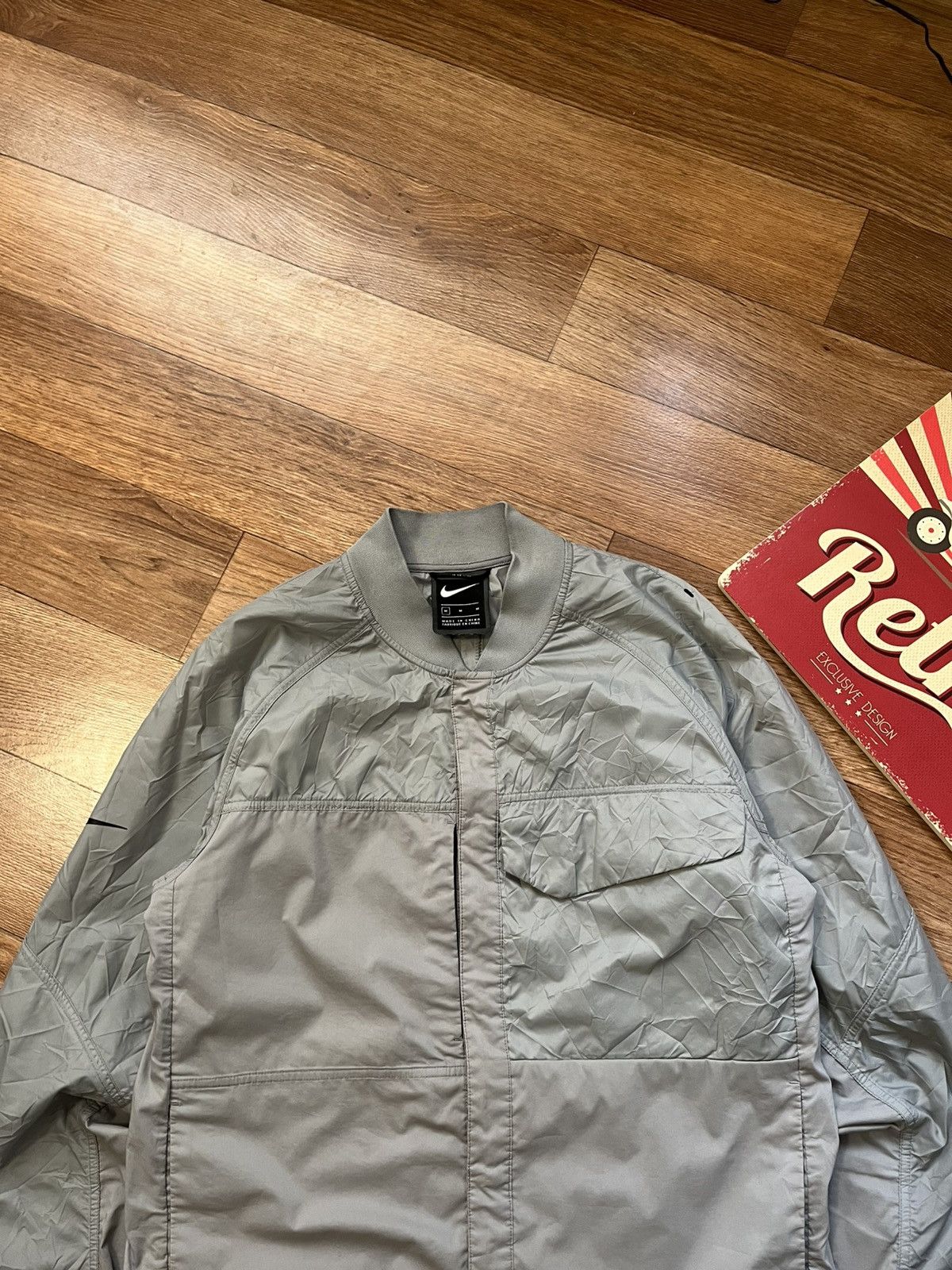 Nike Nike Sportswear Tech Pack Grey Woven Jacket Size US M / EU 48-50 / 2 - 3 Thumbnail