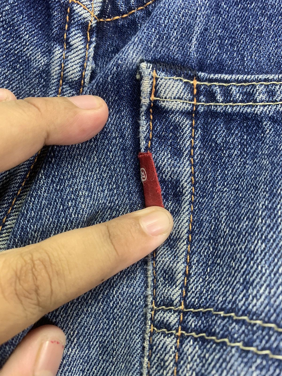 Levi's Vintage 505 Levi’s Distress Denim Size US 31 - 16 Thumbnail