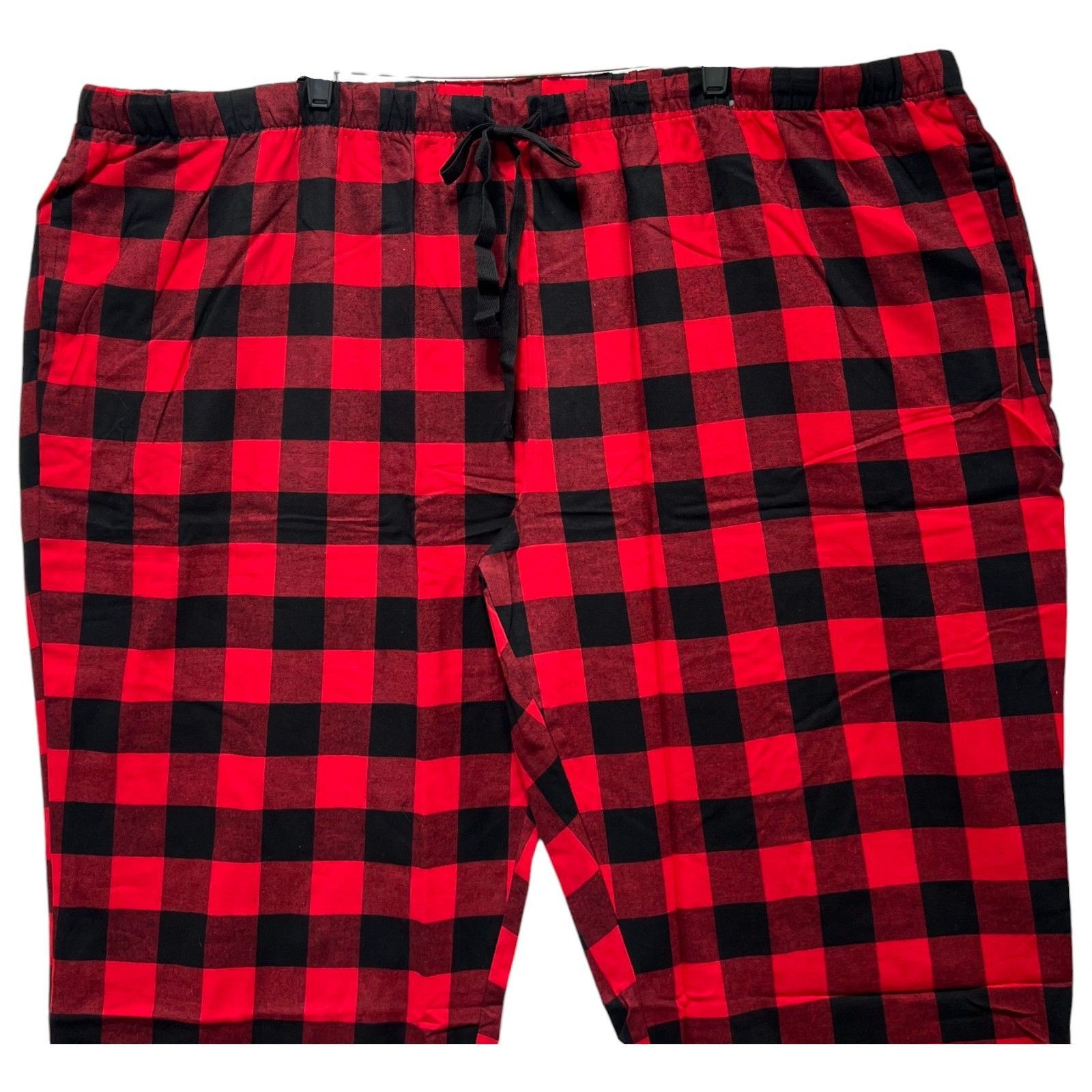 Other Wonder Shop - Women's Red Buffalo Check Flannel Pajama Set - Size ONE SIZE - 25 Thumbnail