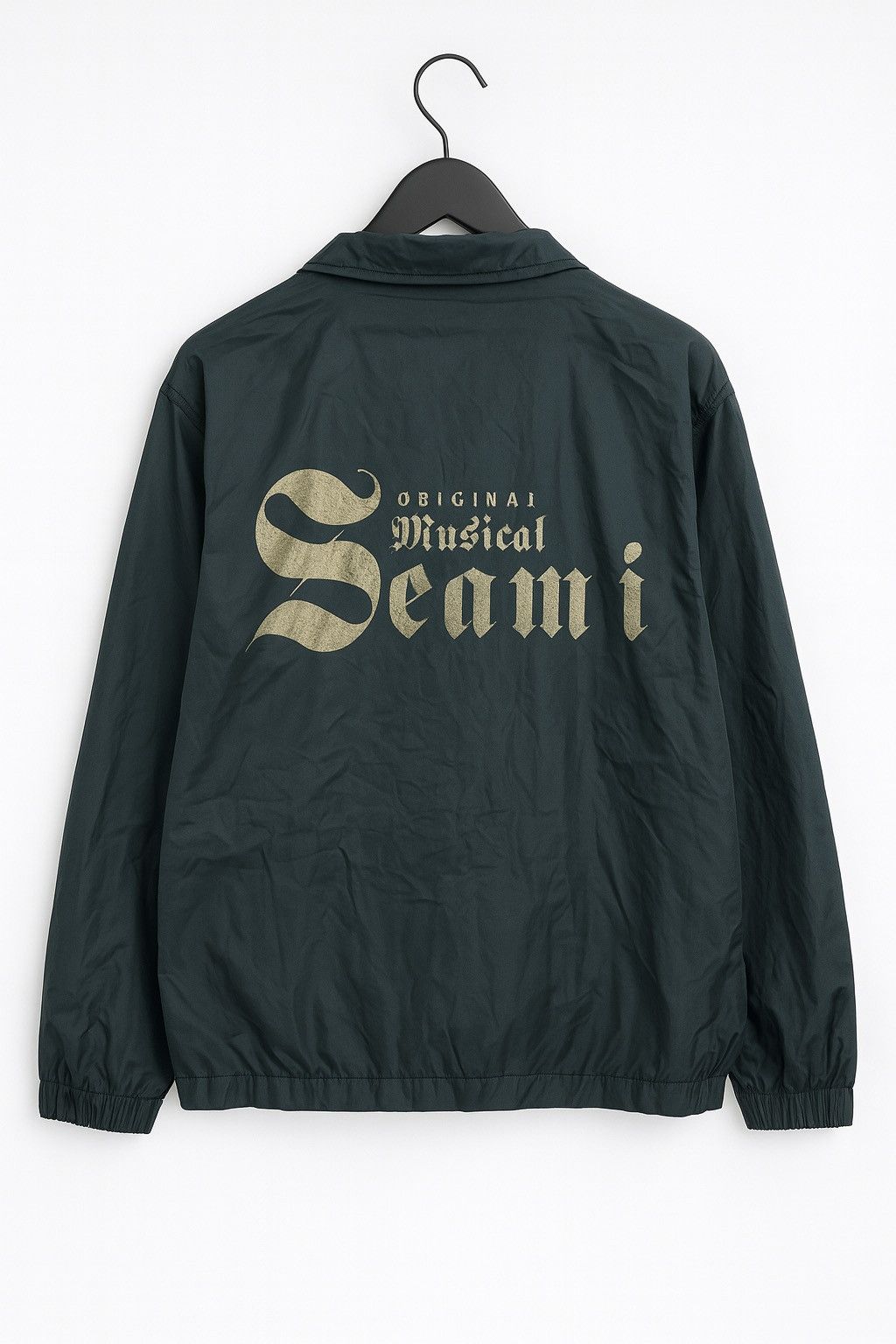Japanese Brand Vintage SPEEDWIN “Musical Zeami” Coach Jacket – Japanese Size US L / EU 52-54 / 3 - 1 Thumbnail