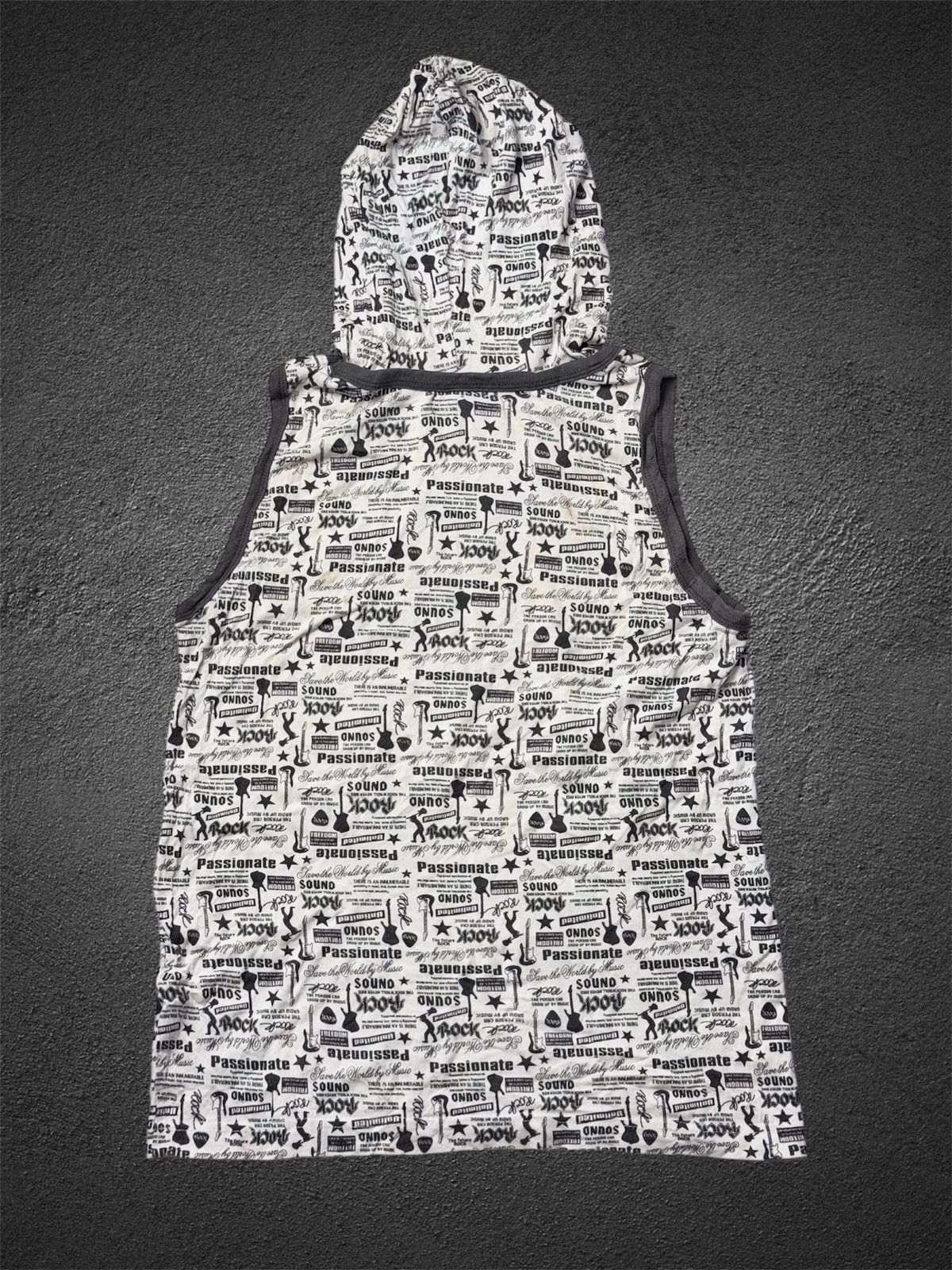 Hysteric Glamour × If Six Was Nine × Japanese Brand Tanktop Sleeveless Hoodie Rock RiMaster Japanese Style ifsix Size US M / EU 48-50 / 2 - 2 Thumbnail