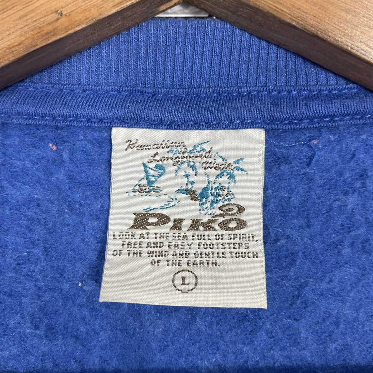Japanese Brand Piko Hawaiian Surfer Crewneck Sweatshirt Size US L / EU 52-54 / 3 - 11 Thumbnail