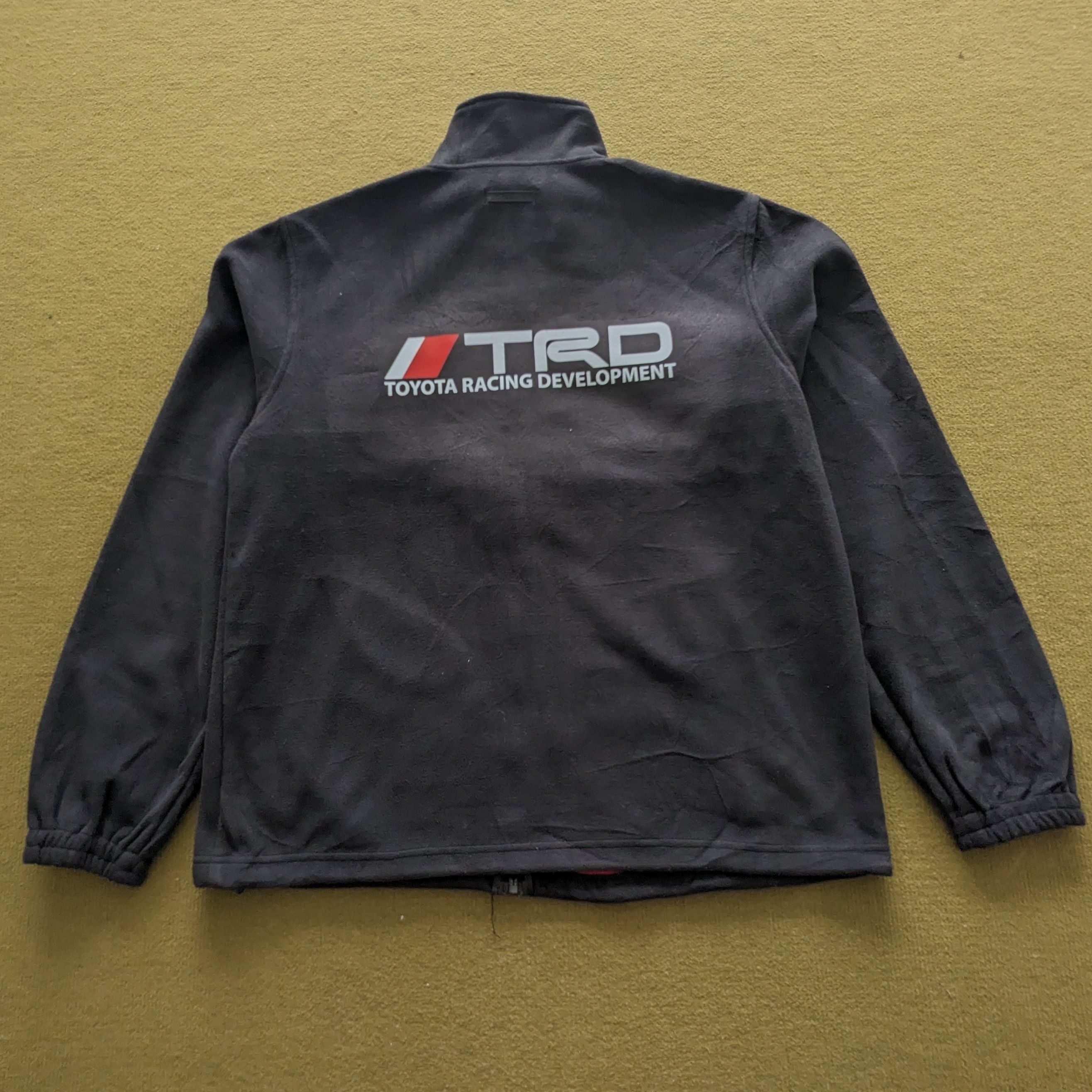 Japanese Brand Vintage TRD TOYOTA Racing Workers Custom Fleece Jacket Size US M / EU 48-50 / 2 - 3 Thumbnail