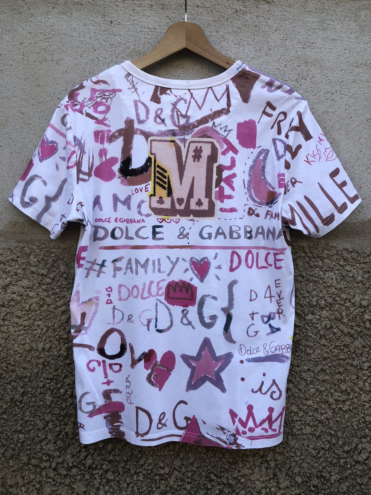 Dolce & Gabbana Rare🔥 Dolce And Gabbana #Family FullPrint Tshirt Size US M / EU 48-50 / 2 - 2 Thumbnail