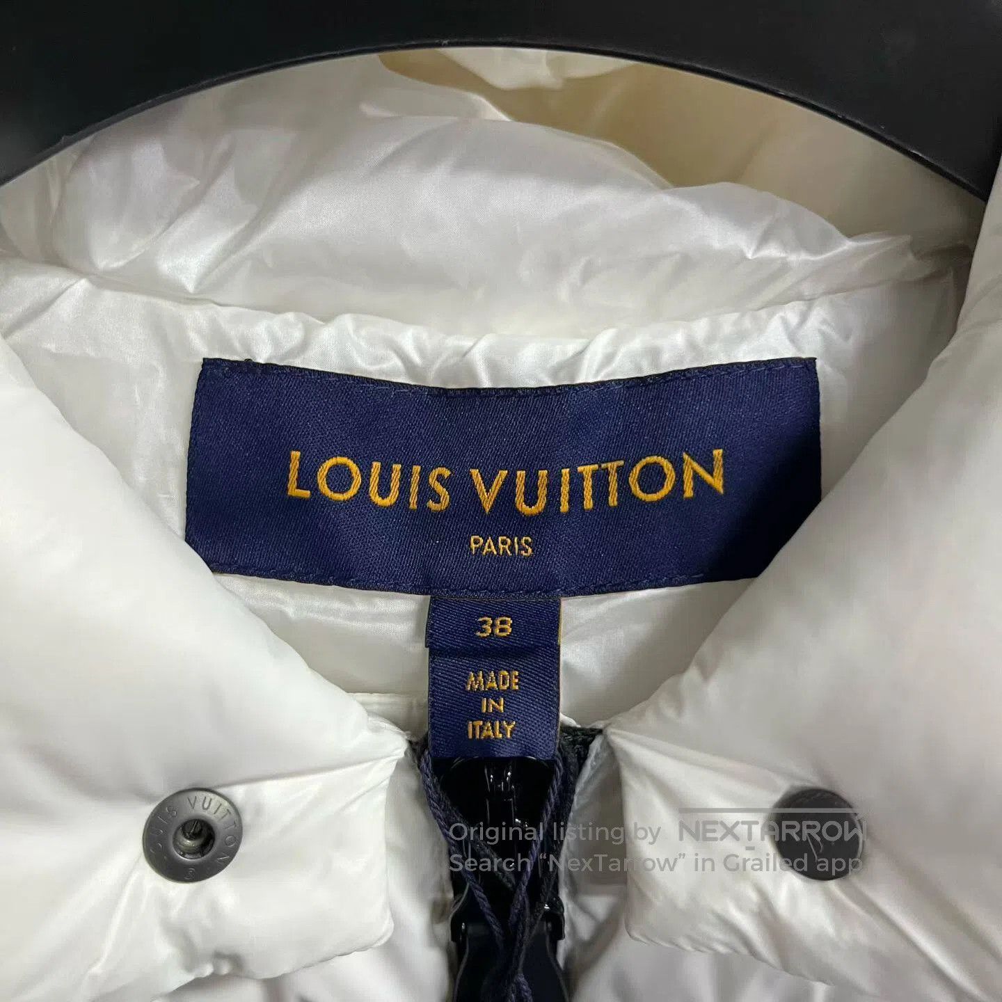 Louis Vuitton Louis Vuitton SIZE 38 Leisure patterned printed hooded dow Size US M / EU 48-50 / 2 - 2 Thumbnail