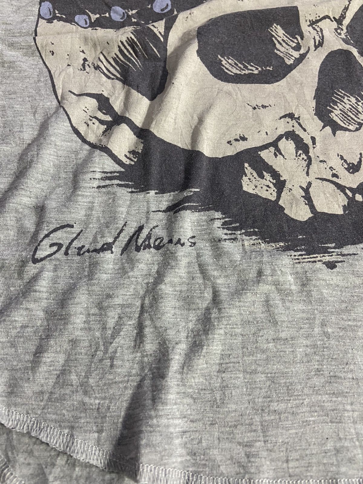 Hysteric Glamour × Japanese Brand VTG Y2K glad news punk skuls tee Size M / US 6-8 / IT 42-44 - 4 Thumbnail