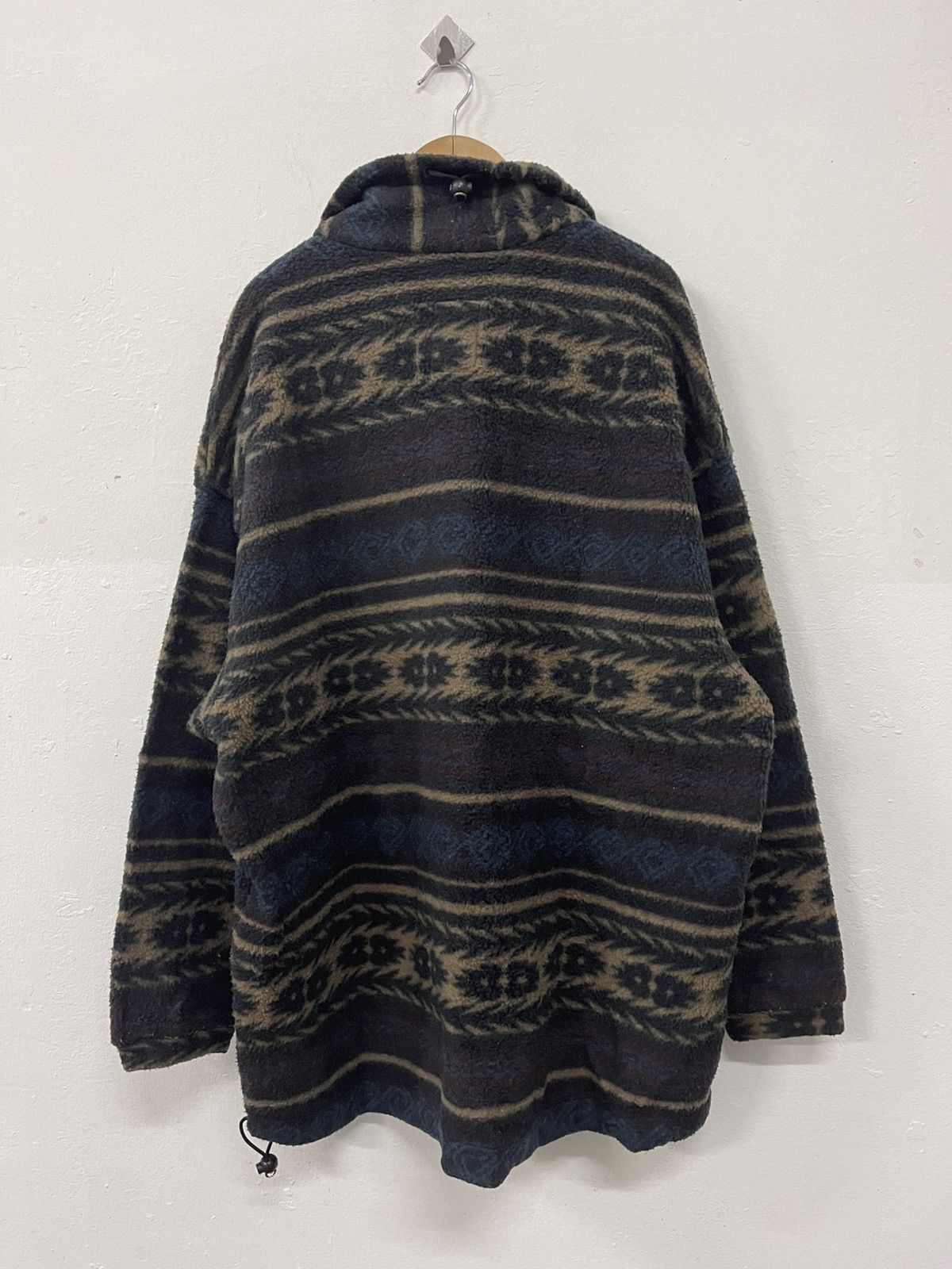 Jack Wolfskin Vintage Jack Wolfskins half zipper fleece printed pullover Size US L / EU 52-54 / 3 - 4 Thumbnail