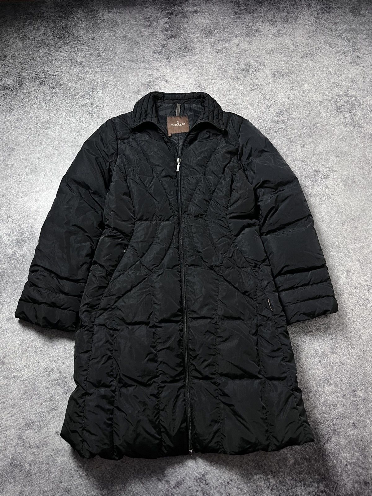 Moncler 🔥Moncler Vintage Down Long Quilted Puffer Jacket 00's Coat Size M / US 6-8 / IT 42-44 - 1 Thumbnail