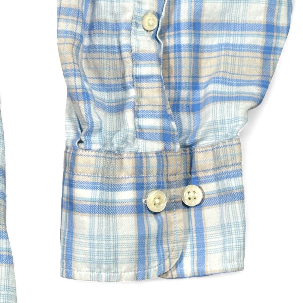 Peter Millar Pete​​r Millar Shirt Adult 2XL Blue Plaid Button-Down Preppy Luxury Cotton Casual Shirt Mens 2XL Blue Plaid Button Up Clothing Size US XXL / EU 58 / 5 - 6 Thumbnail