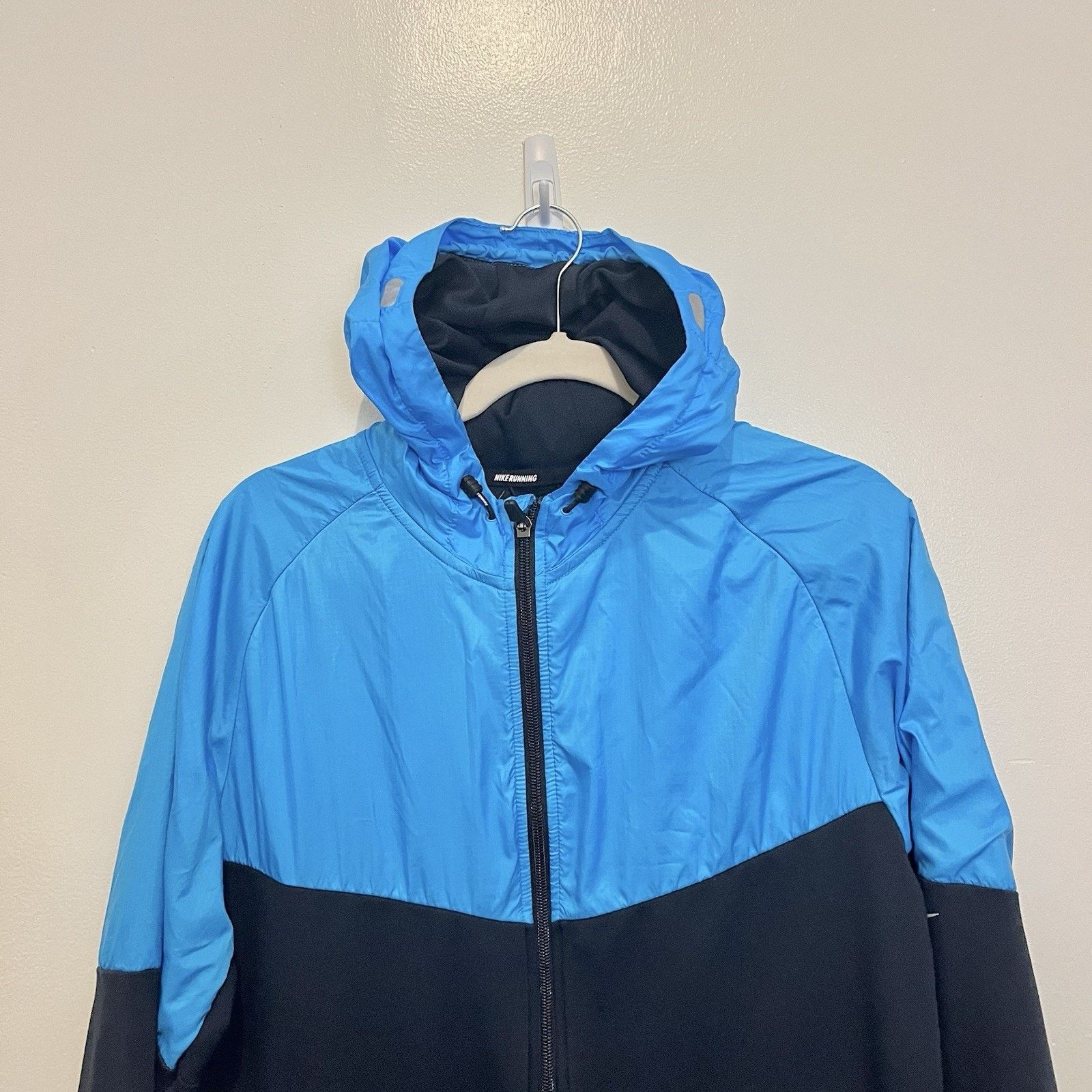 Nike Nike Running Dri-Fit Laser Blue Jacket Dri-Fit 465388 476 Size US L / EU 52-54 / 3 - 3 Thumbnail