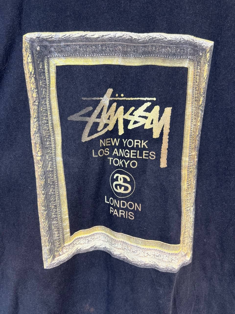 Stussy STUSSY CITIES FRAME T-SHIRT NEW YORK LA PARIS TOKYO Sz M Size US M / EU 48-50 / 2 - 2 Thumbnail