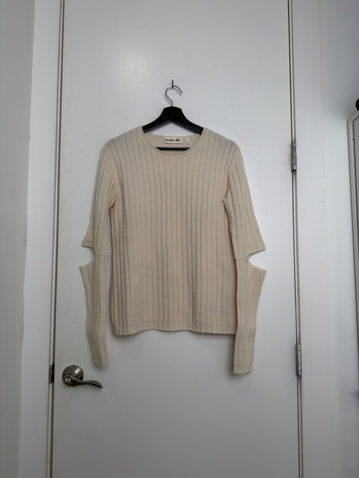 Helmut Lang AW97 Re-Issue Slash Sweater Size US L / EU 52-54 / 3 - 1 Thumbnail