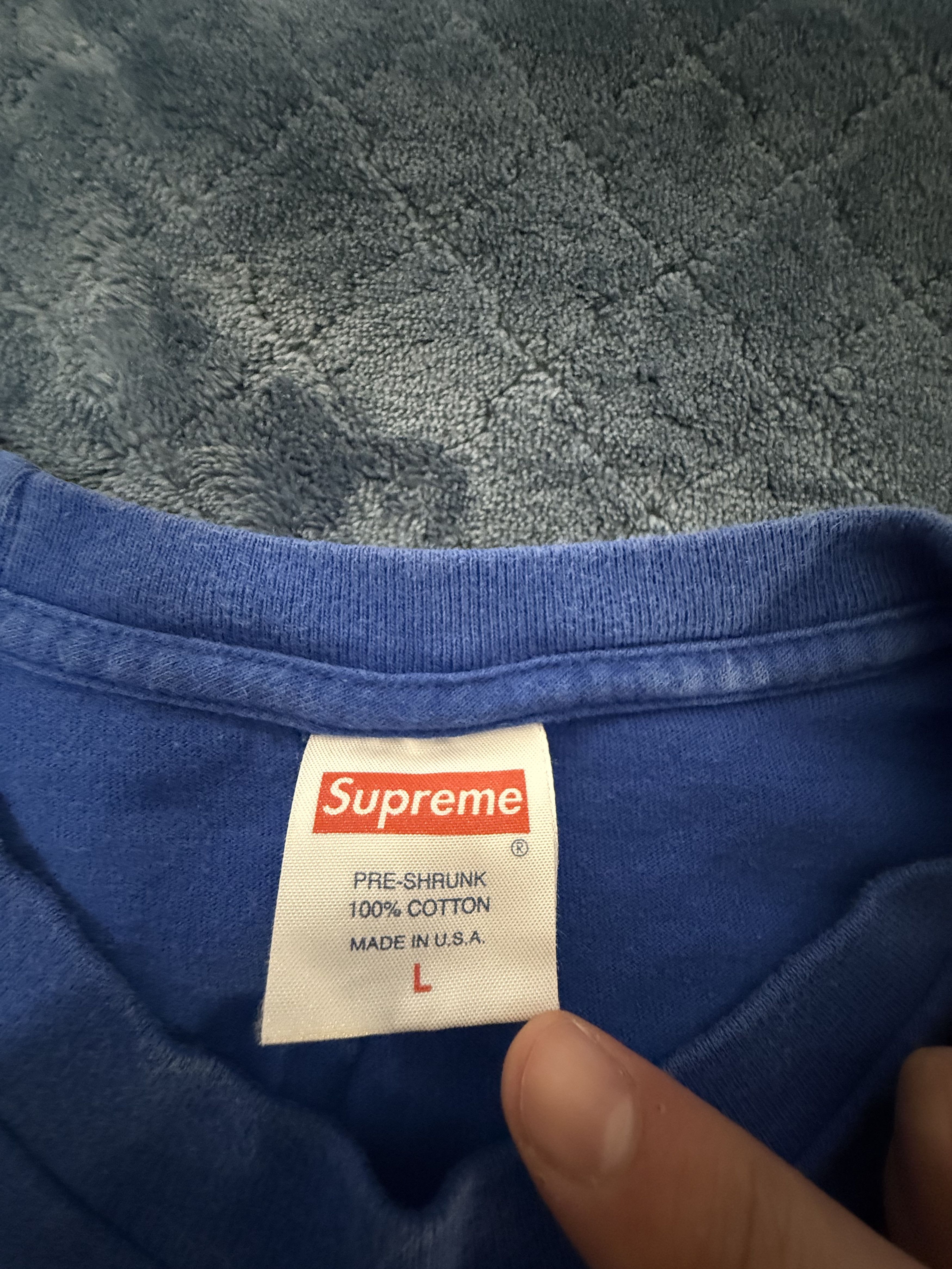 Supreme Supreme Splat T-Shirt Blue/Yellow Size US L / EU 52-54 / 3 - 7 Thumbnail