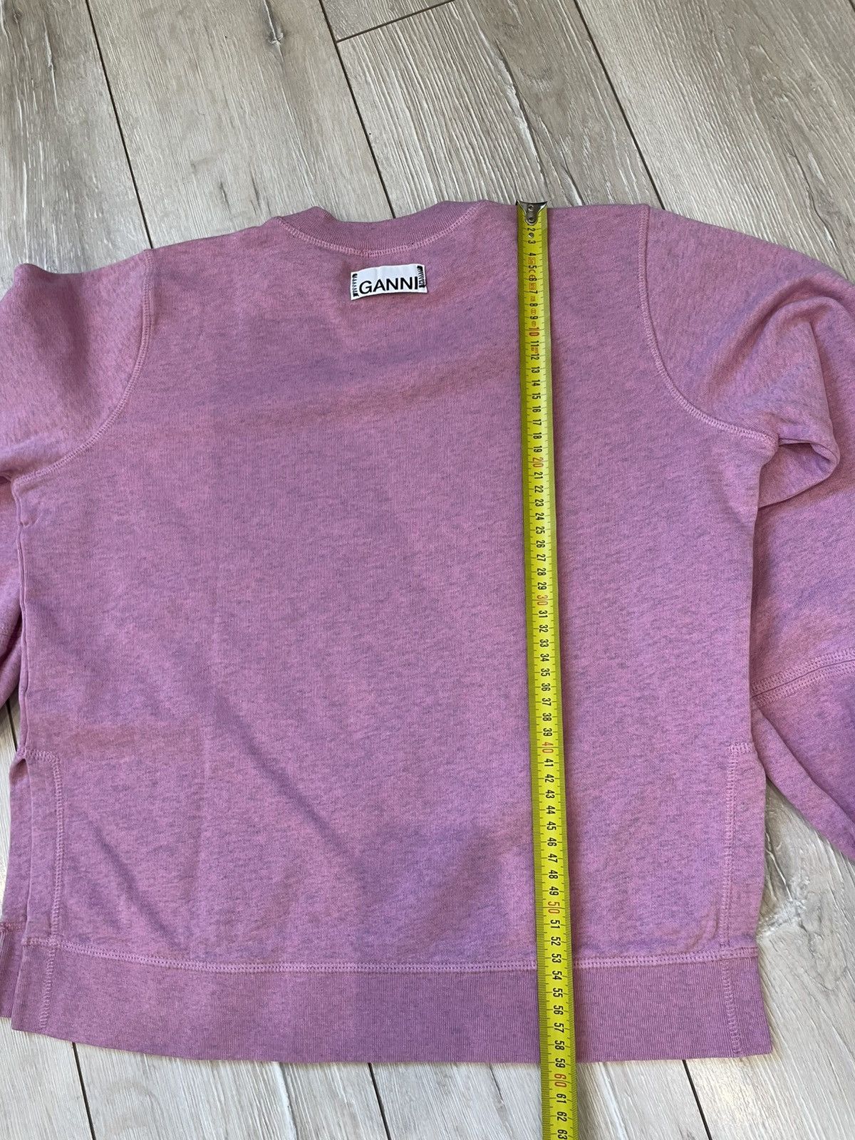 Ganni Ganni Women's Isoli Sweatshirt - Moonlight Mauve Size S / US 4 / IT 40 - 16 Thumbnail