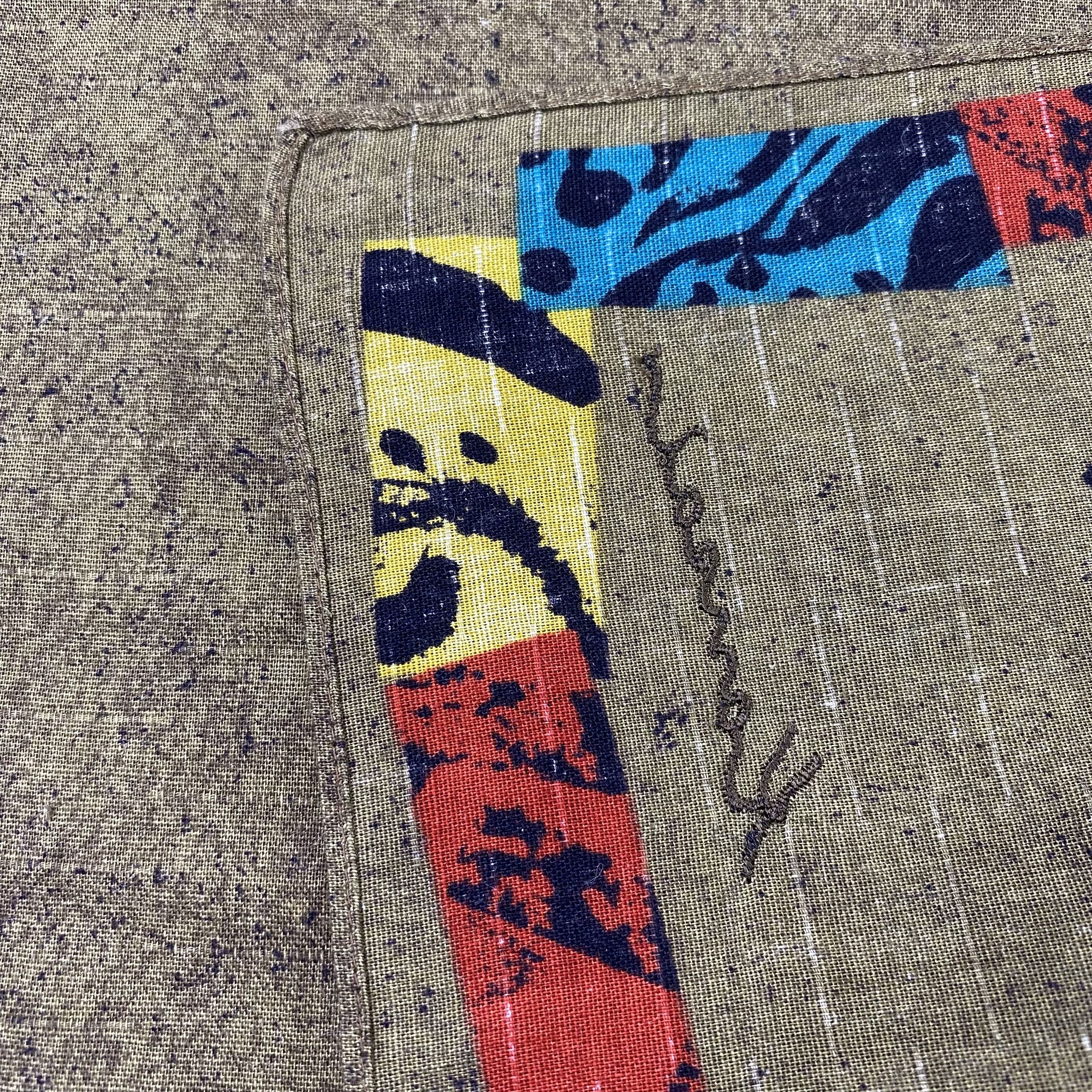 Japanese Brand Kansai Yamamoto Handkerchief / Bandana / Neckerchief-B1521 Size ONE SIZE - 7 Thumbnail