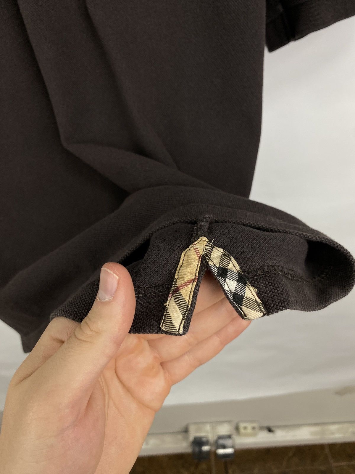 Burberry 🇬🇧 Vintage 90s Burberry London Polo T-Shirt Retro Rare Hype Size US L / EU 52-54 / 3 - 7 Thumbnail