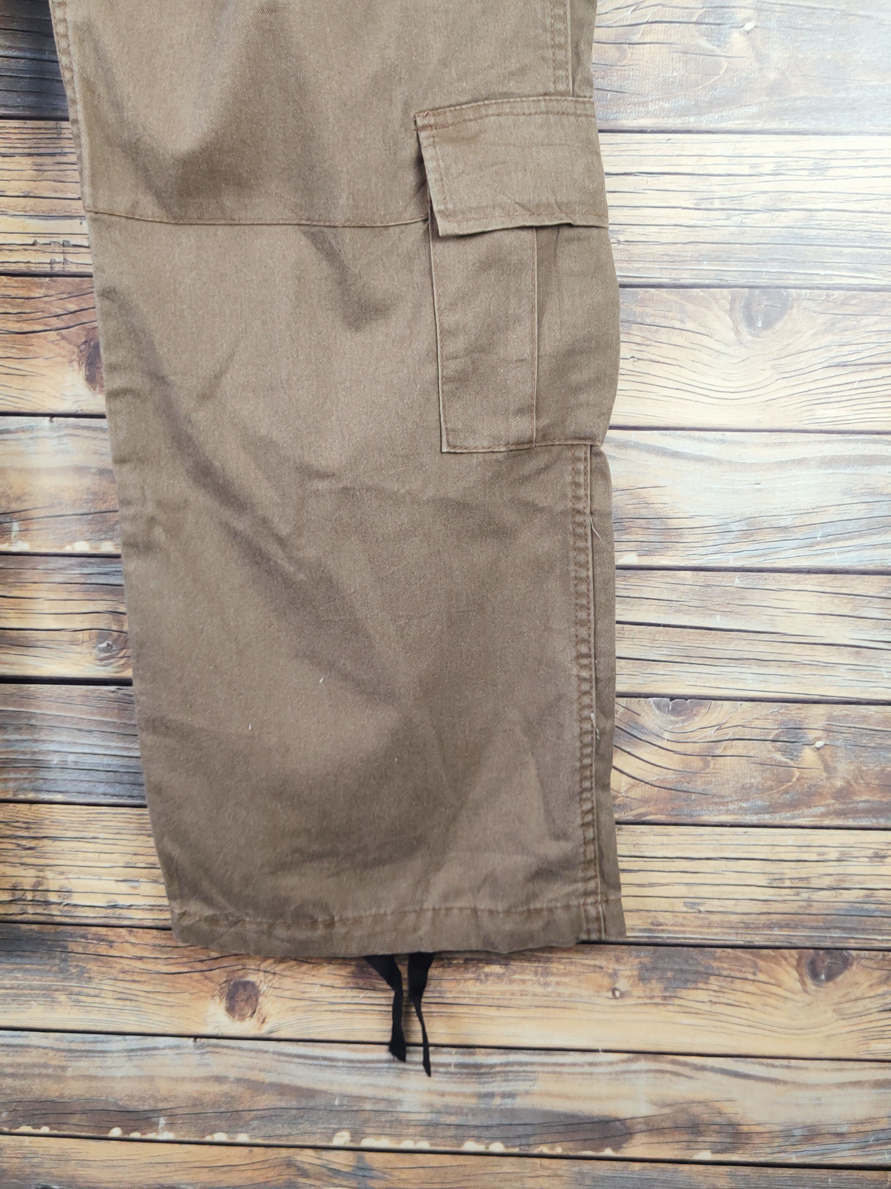 Japanese Brand Japanese Brand Brown Multipocket Tactical Cargo Pants #W1622 Size US 42 / EU 58 - 6 Thumbnail