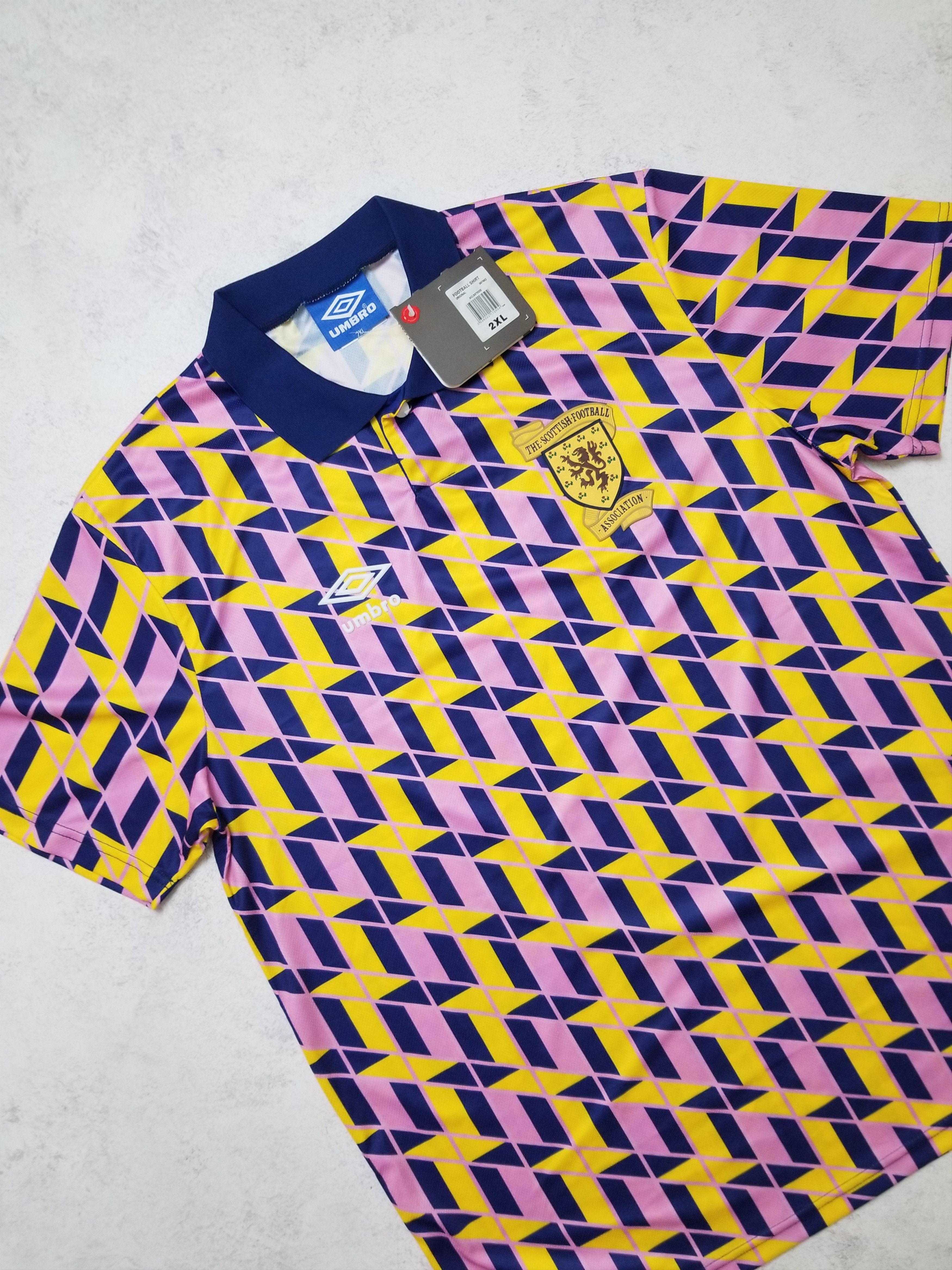 Umbro Scotland Third football shirt 1988 - 1989 Umbro Remake Size US XXL / EU 58 / 5 - 9 Thumbnail
