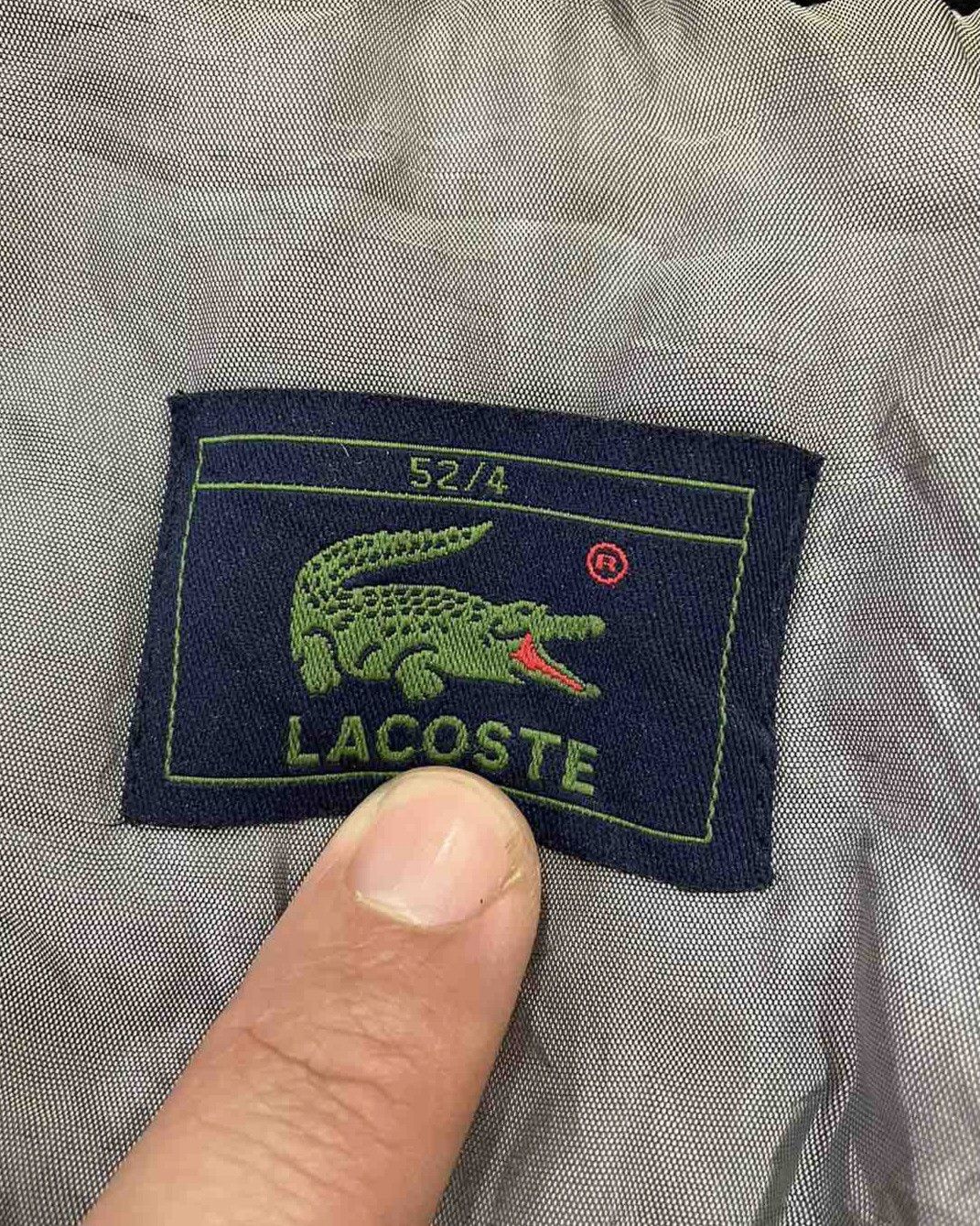 Lacoste × Vintage Lacoste 90's Size US XL / EU 56 / 4 - 7 Thumbnail