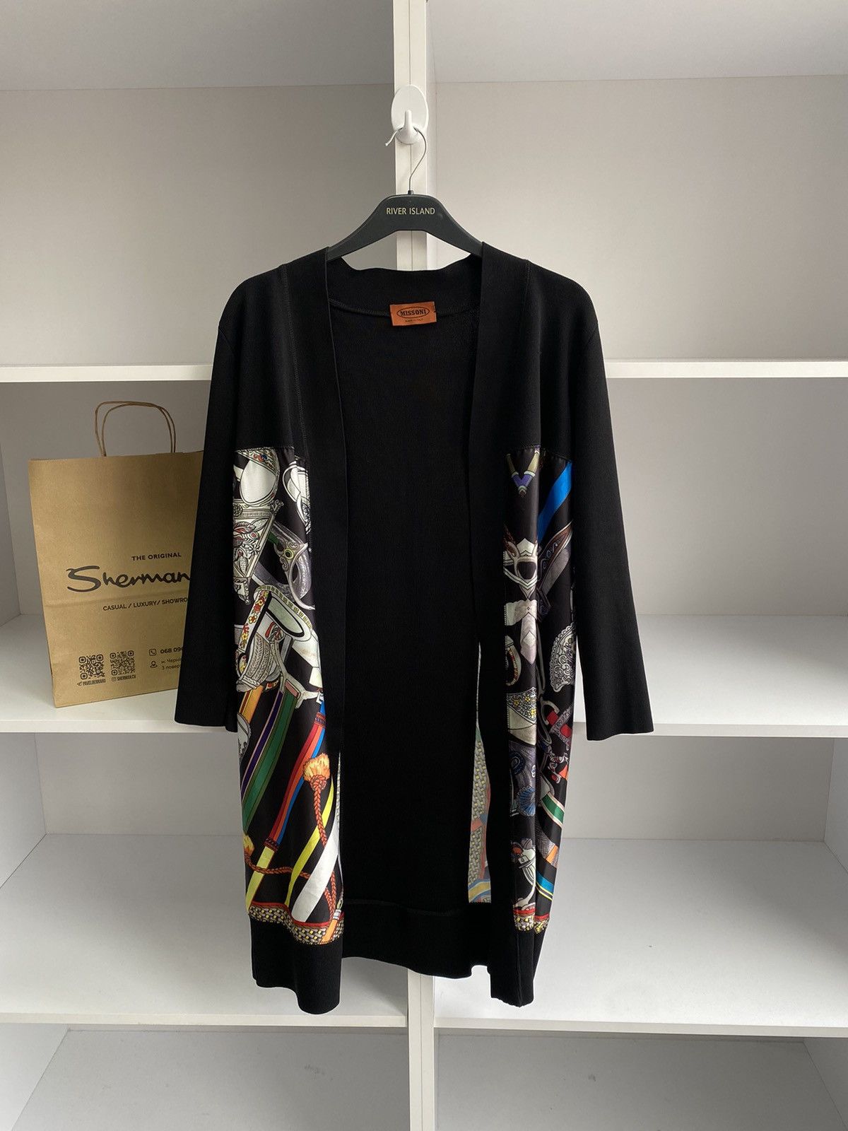 Designer × Missoni × Vintage Vintage Missoni Women’s Poncho Size XS / US 0-2 / IT 36-38 - 1 Thumbnail