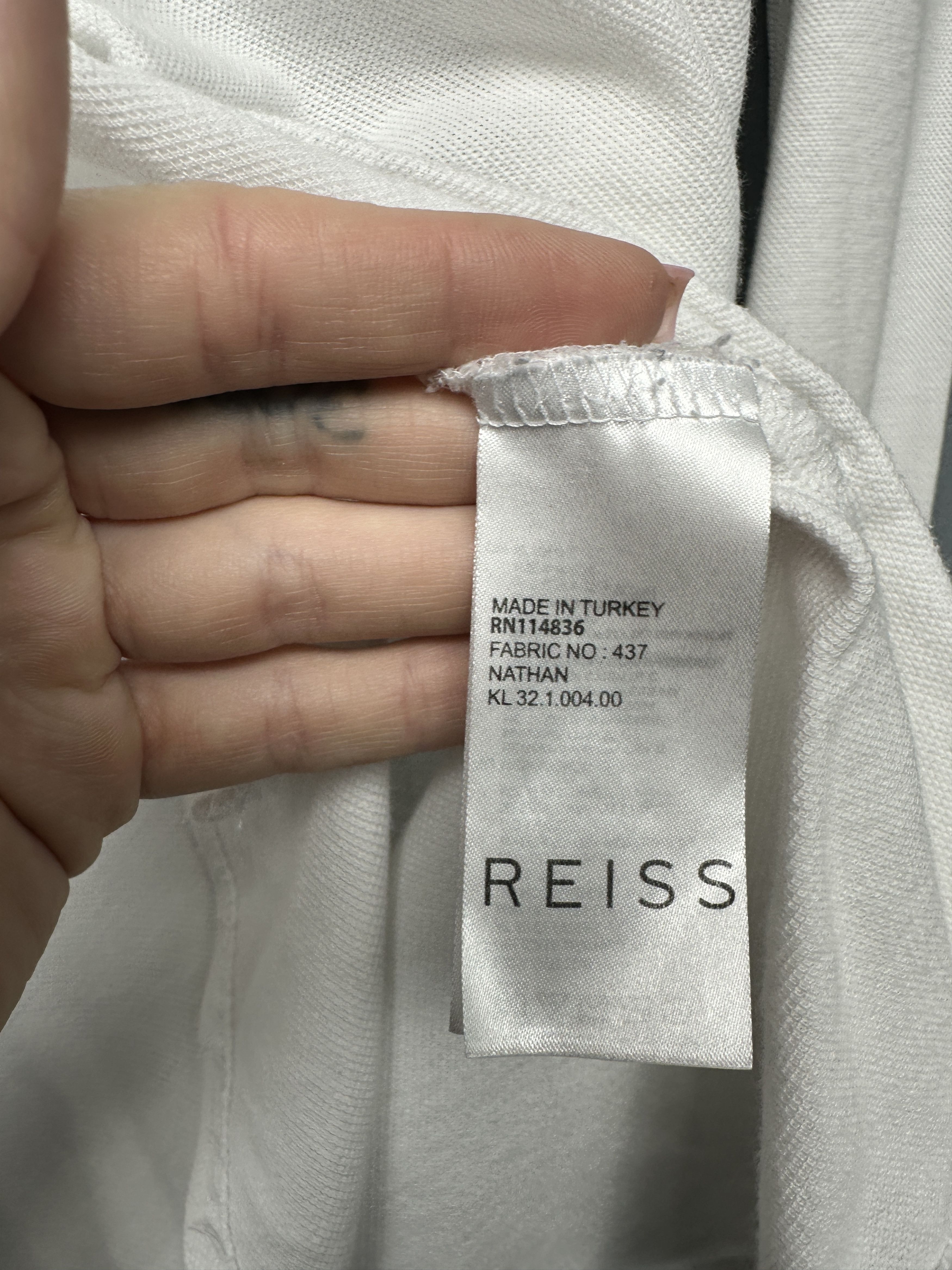 Reiss Reiss Mens Long Sleeve Polo Shirt Size US XL / EU 56 / 4 - 4 Thumbnail