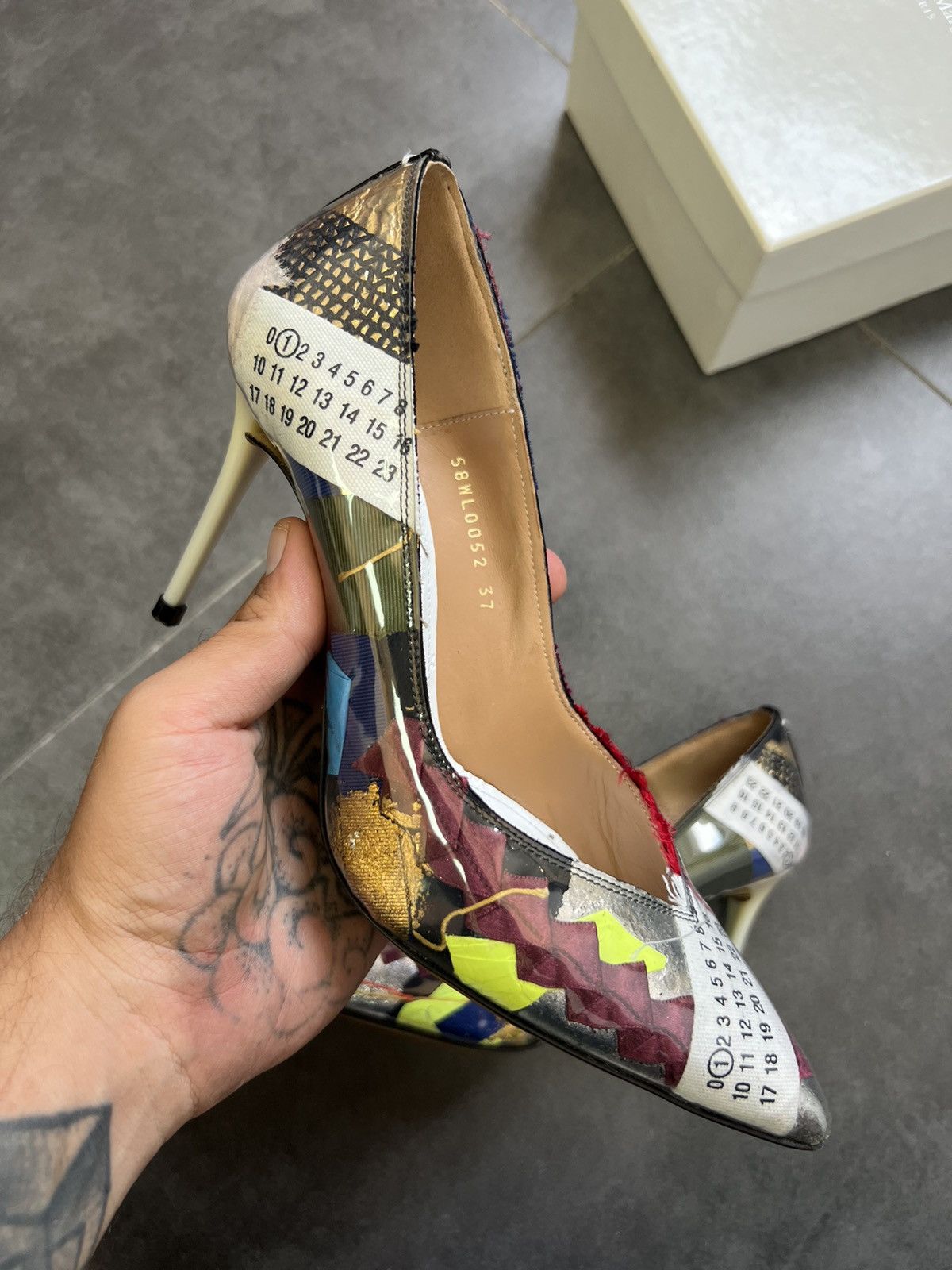 Maison Margiela SS17 Maison Margiela Limited Edition PVC transparent heels Size US 7 / IT 37 - 2 Thumbnail