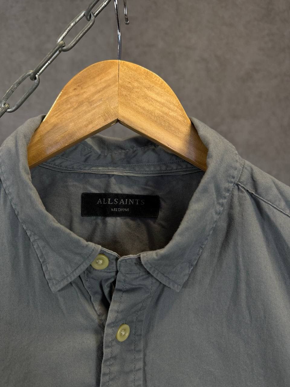 Allsaints Allsaints designer logo shirt Size US M / EU 48-50 / 2 - 4 Thumbnail