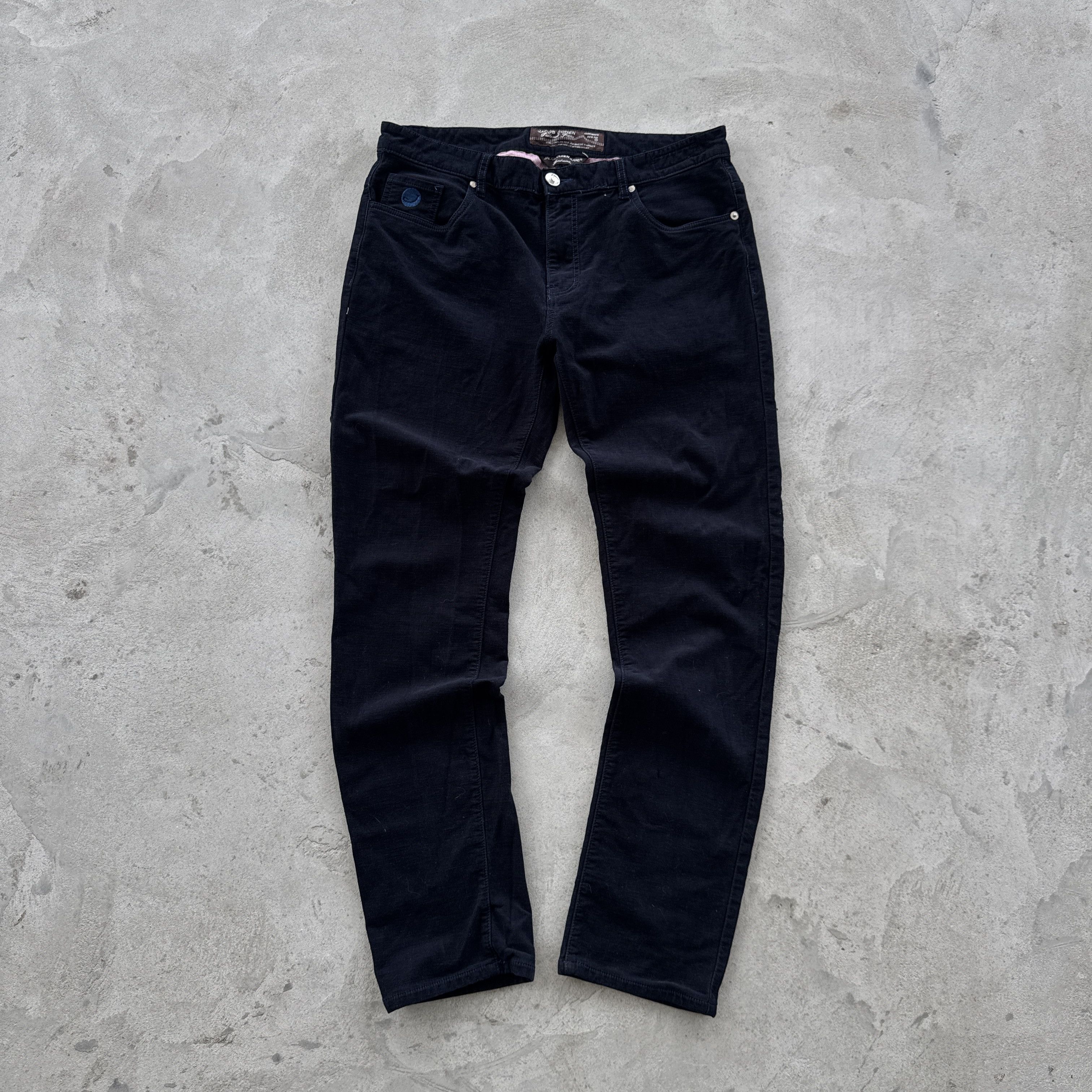 Jacob Cohen Jacob Cohen Blue Corduroy Luxury Jeans Pants Size 36 Size US 36 / EU 52 - 2 Thumbnail