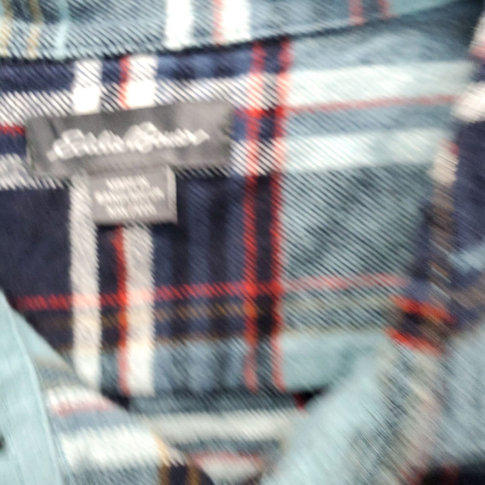 Eddie Bauer Eddie Bauer Flannel Shirt Mens XXL Multi Plaid Long Sleeve Collared Button Up - Premium Quality Size US XXL / EU 58 / 5 - 5 Thumbnail